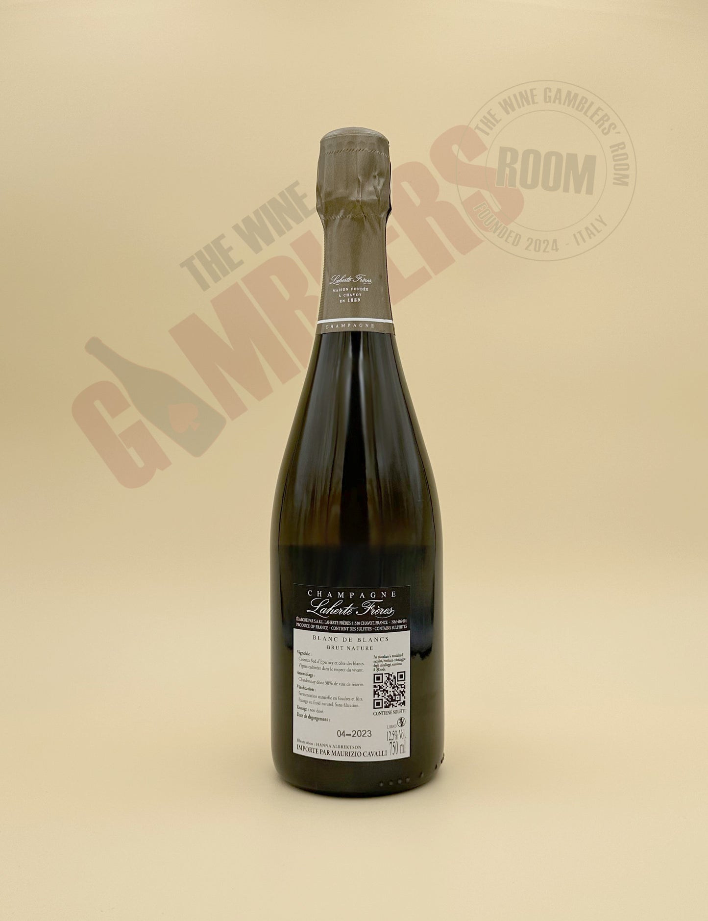 Champagne Laherte Frères - Blanc de Blancs Brut Nature