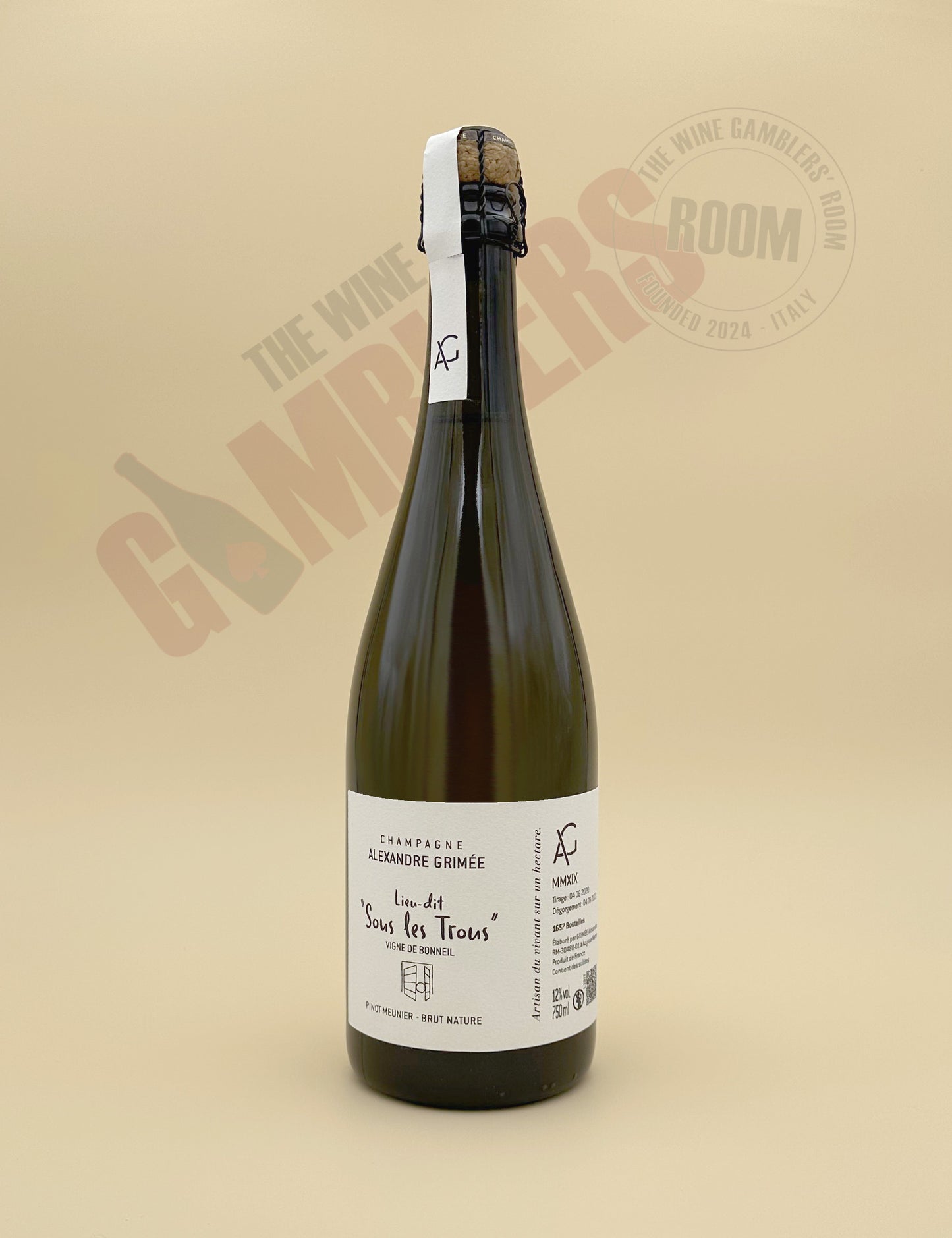 Champagne Alexandre Grimée - Sous Les trous