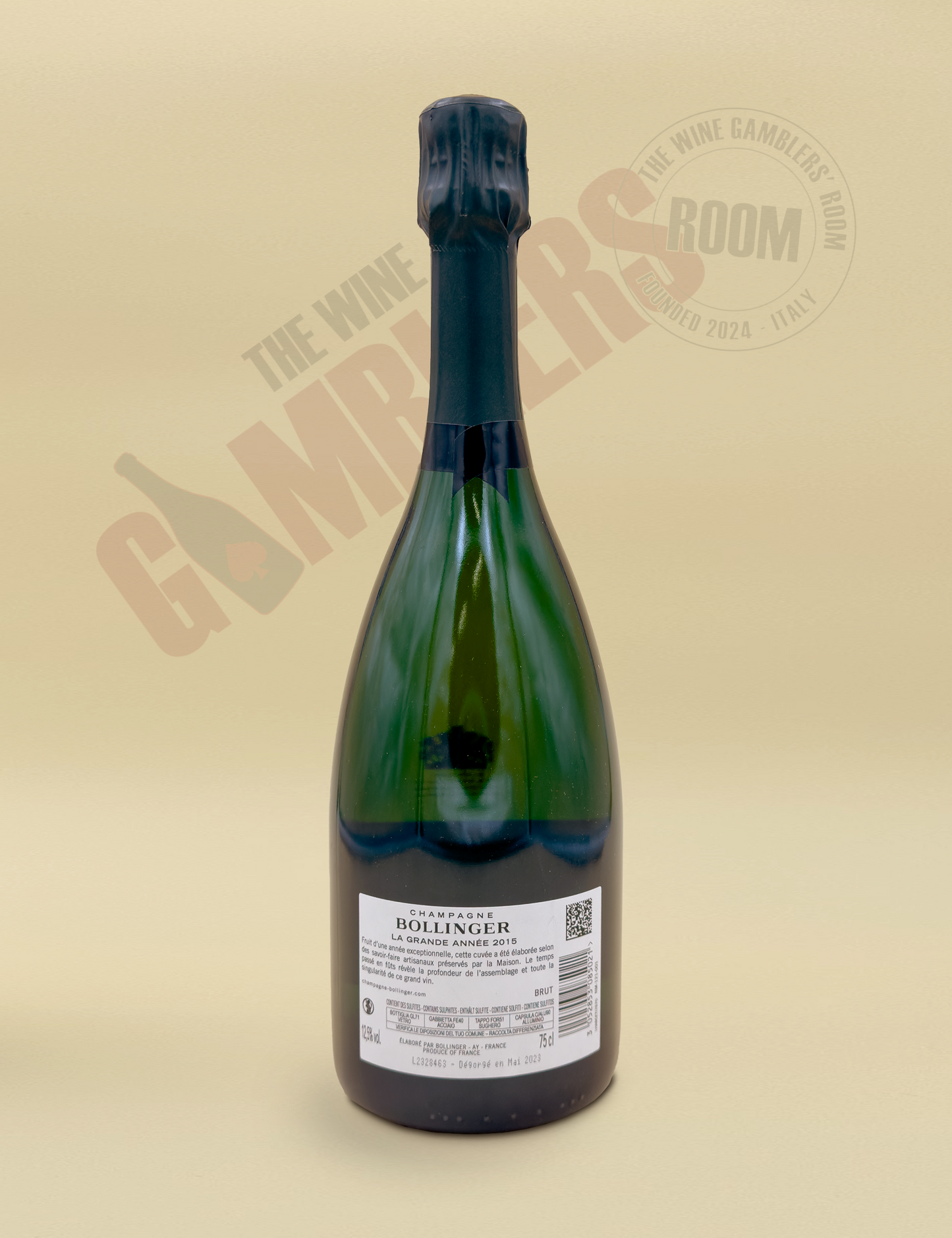 Champagne Bollinger – La Grande Annee