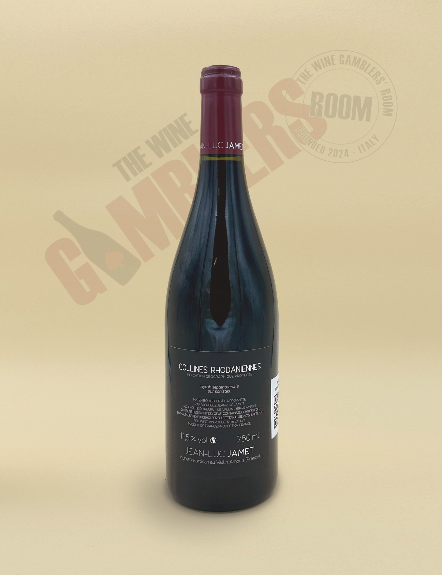 Domaine Jean-Luc Jamet – Collines Rhodaniennes Syrah "Valine"