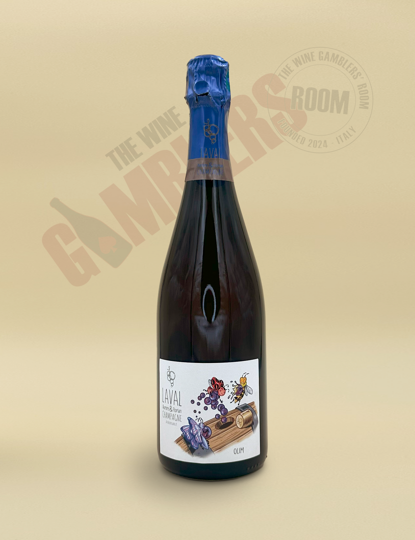 Champagne Laval Aurore & Florian – Olim Rosé Extra Brut
