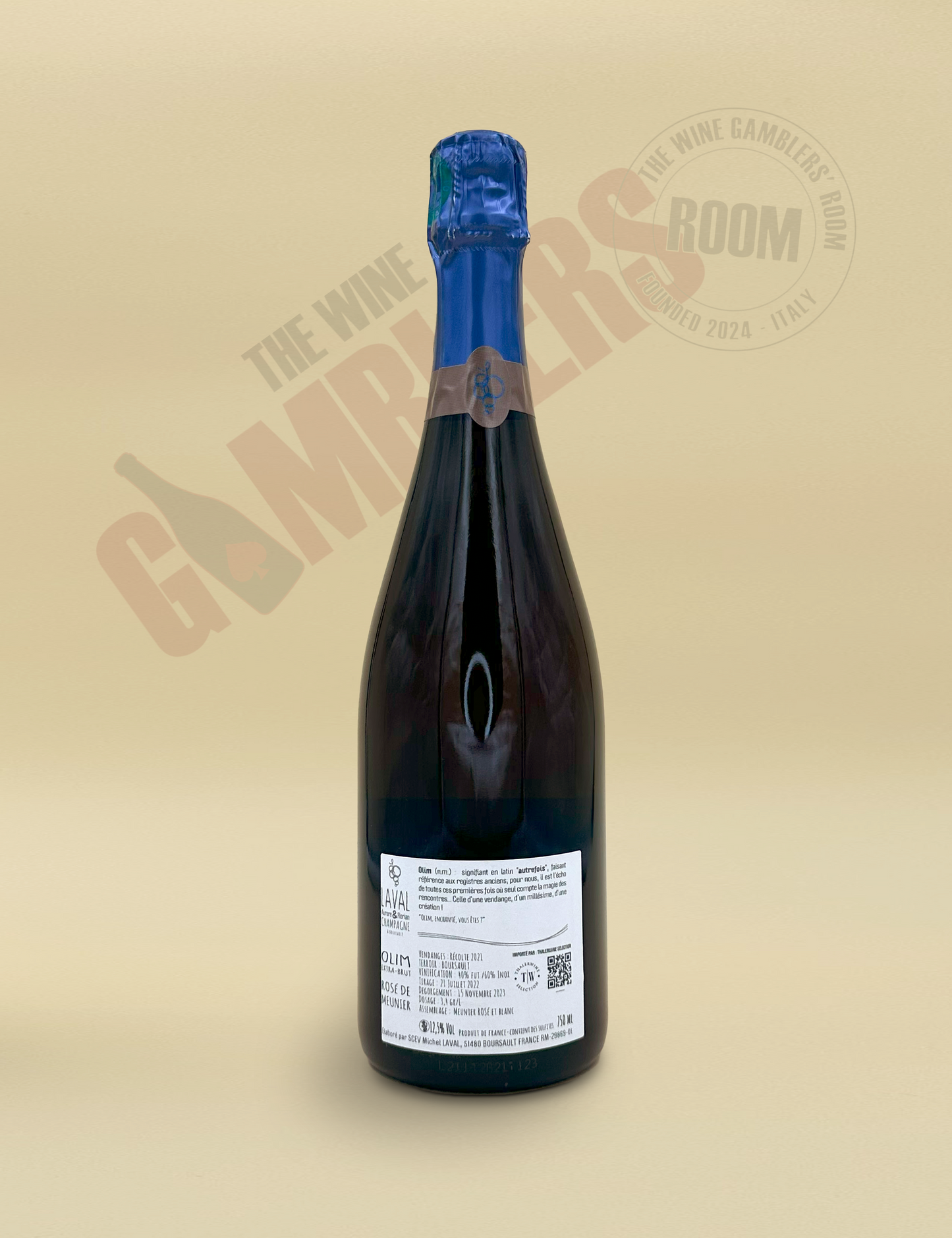 Champagne Laval Aurore & Florian – Olim Rosé Extra Brut
