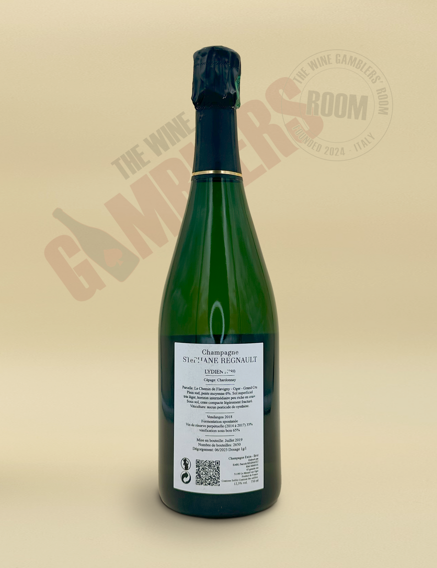 Champagne Stéphane Regnault – Lydien N'80 Extra Brut Grand Cru