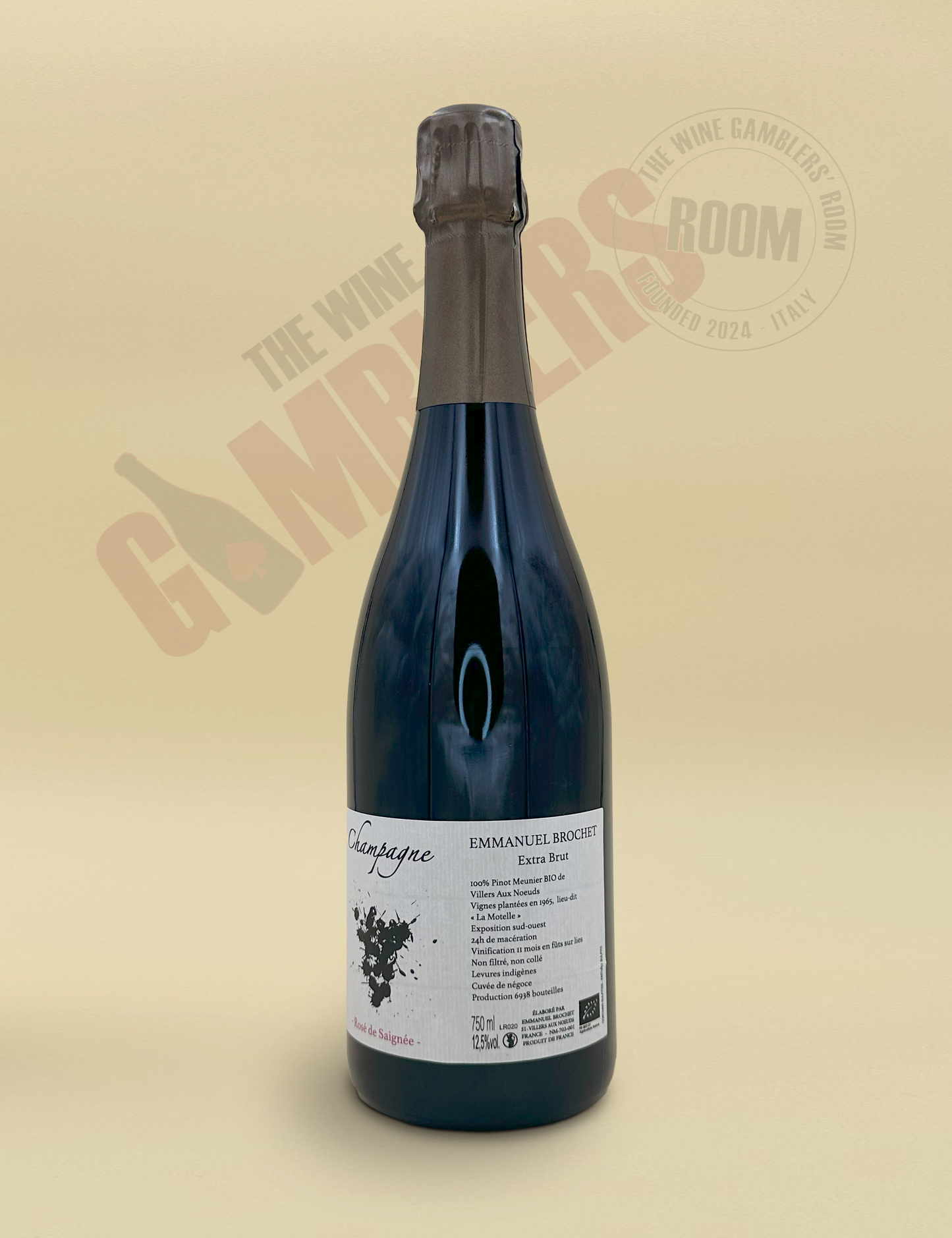 Champagne Emmanuel Brochet - Rosé de Saignée