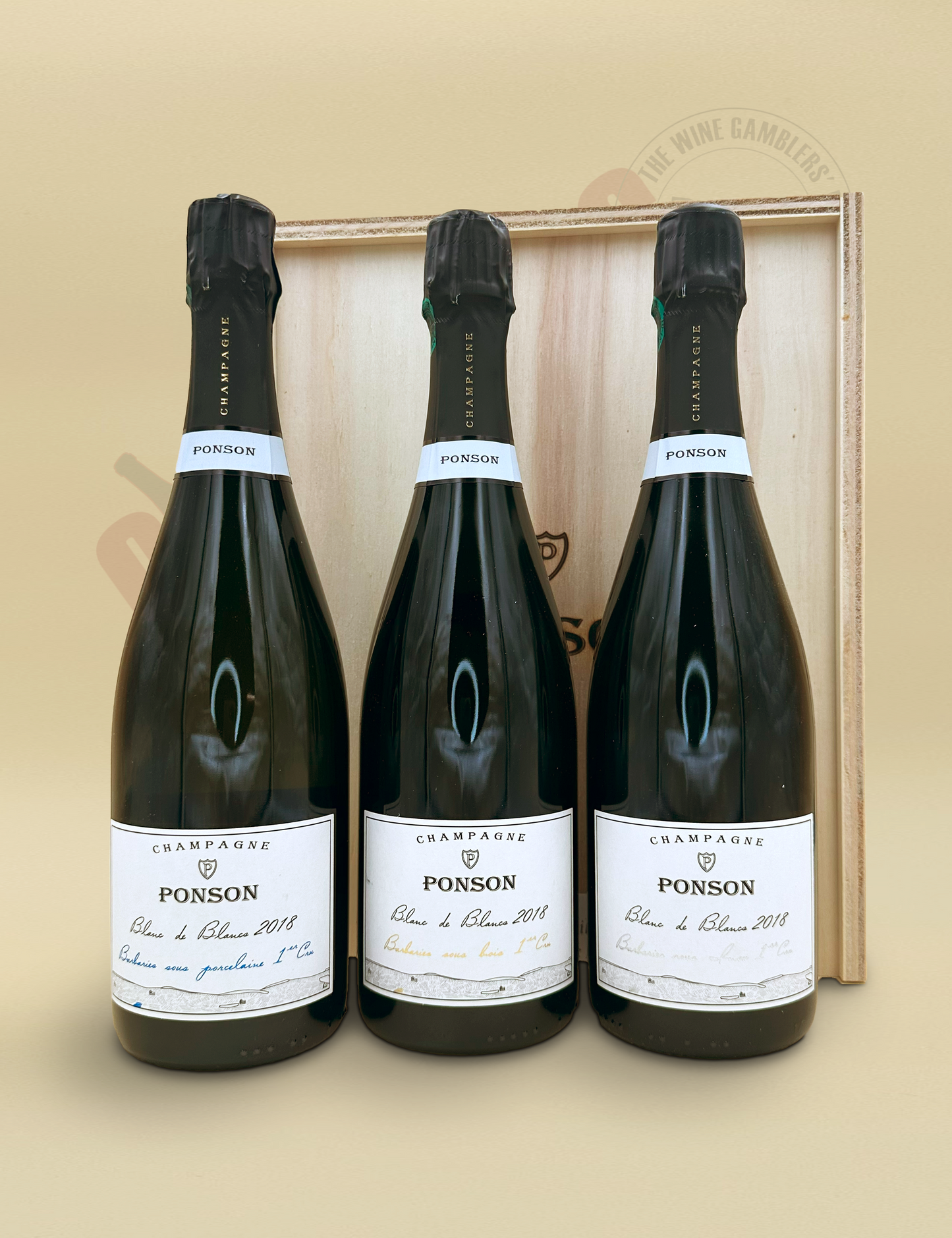 Champagne Maxime Ponson - Les Barbaries (cofanetto 3 bottiglie)
