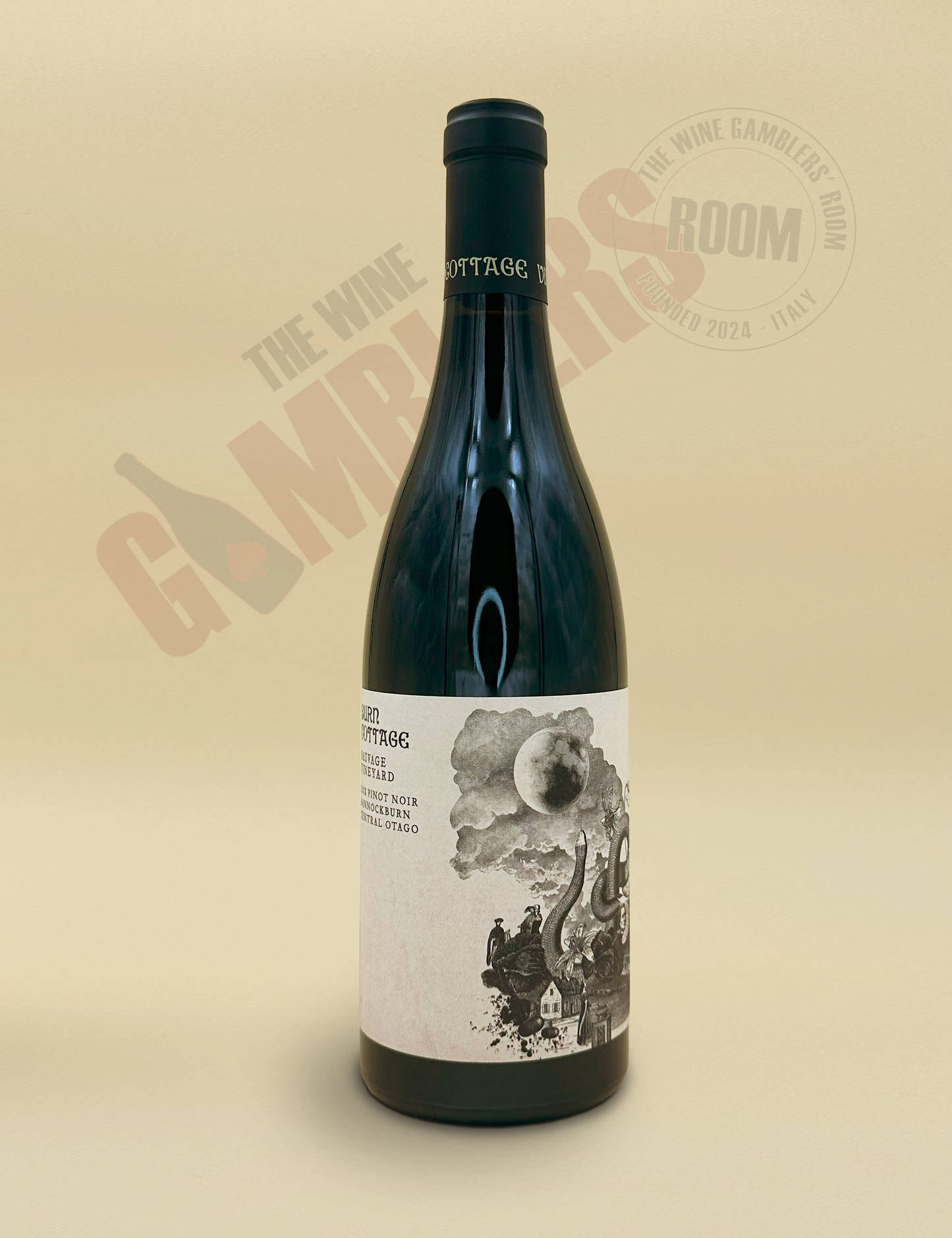 Burn Cottage - Pinot Nero Sauvage Vineyard - Single Vineyard