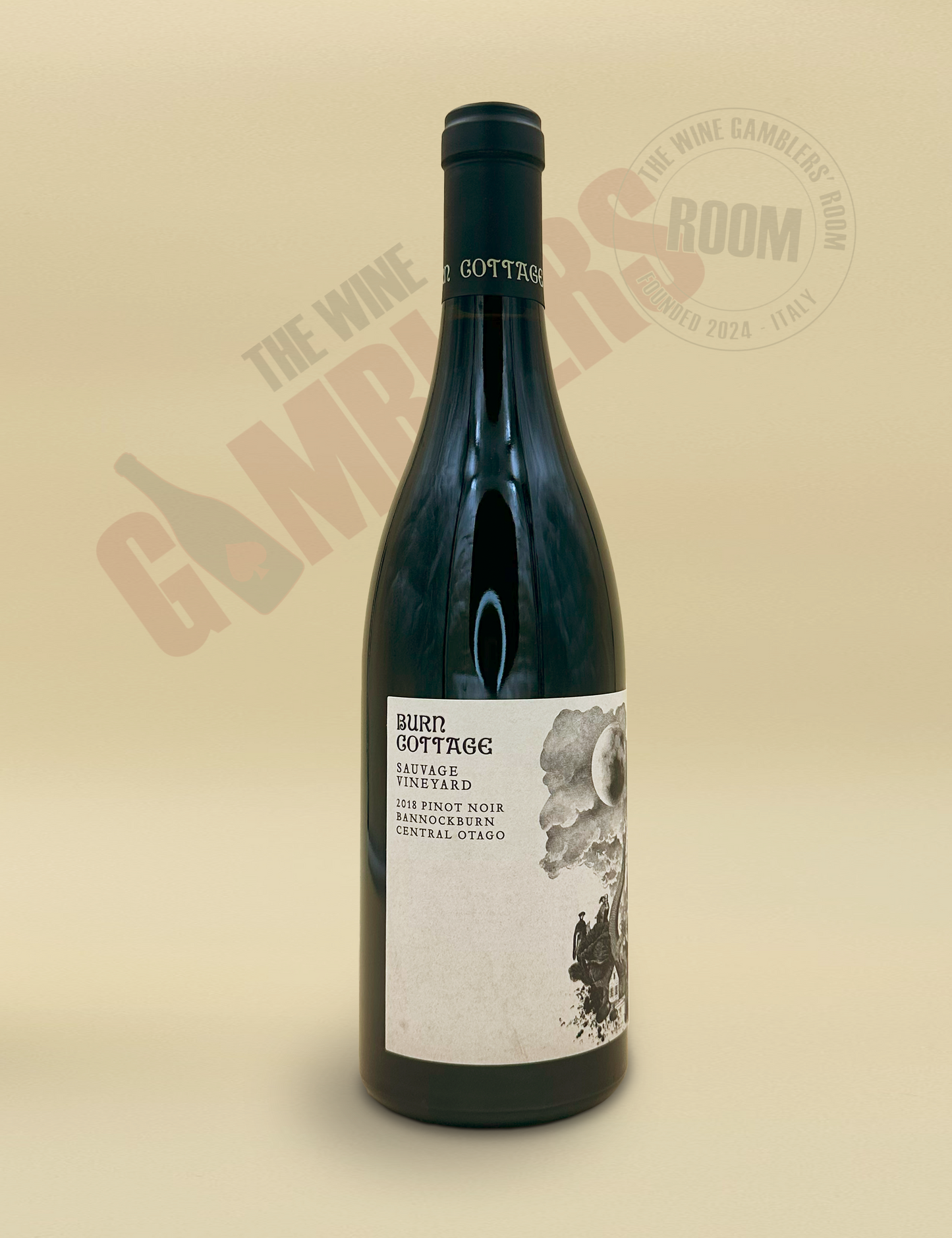 Burn Cottage - Pinot Nero Sauvage Vineyard - Single Vineyard