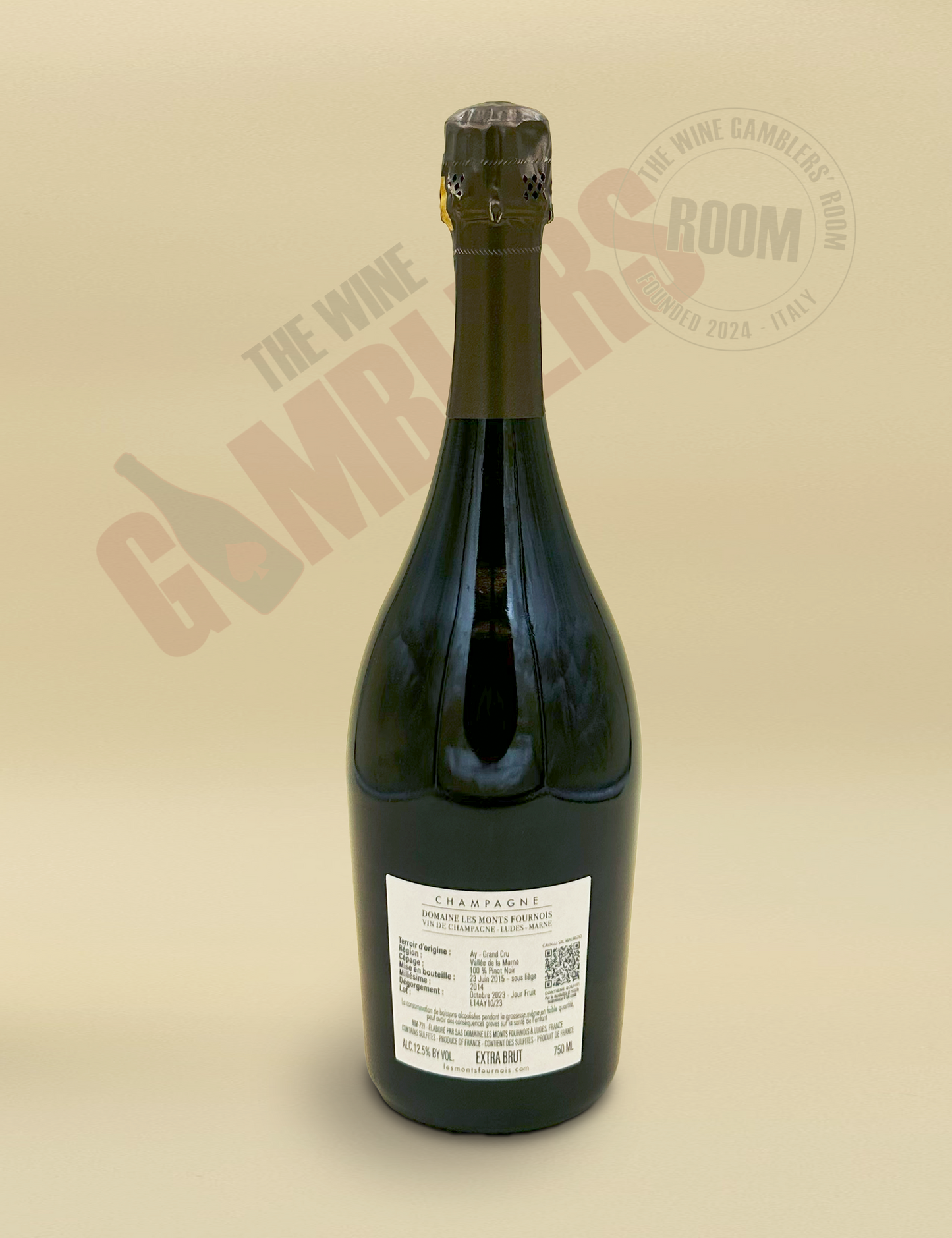 Champagne Domaine Les Monts Fournois (Béreche) - Vallée Ay Grand Cru Extra Brut
