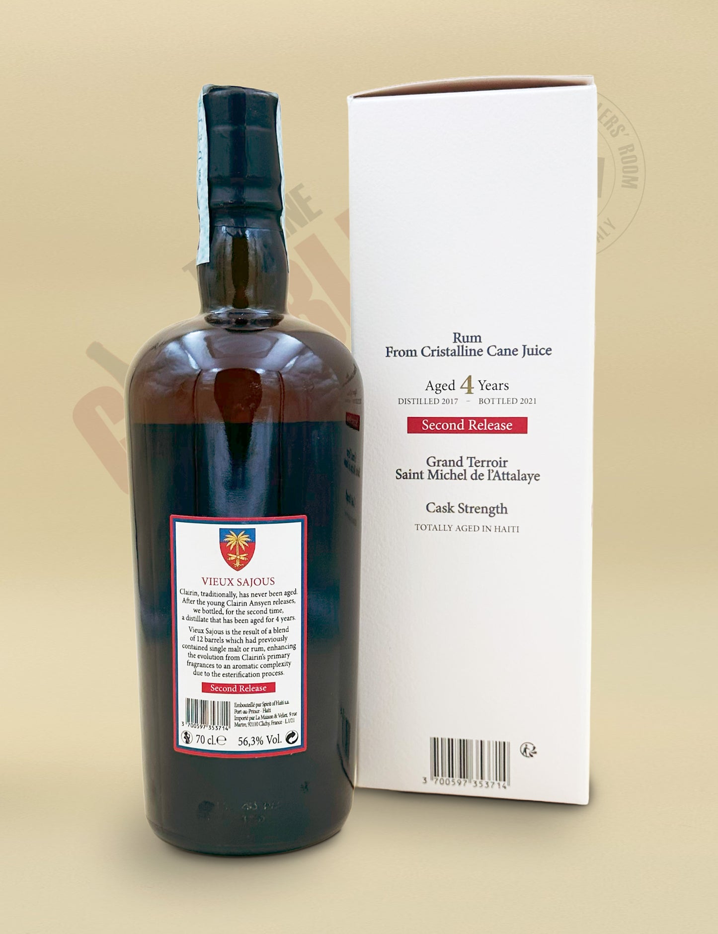 Clairin - Vieux Sajous 4 Y.O. Second Release