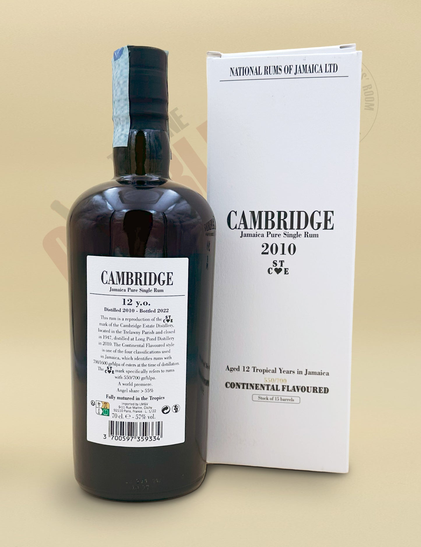 Cambridge Estate - Long Pond Cambridge 12 Y.O. STC♥E 2010 Small Batch