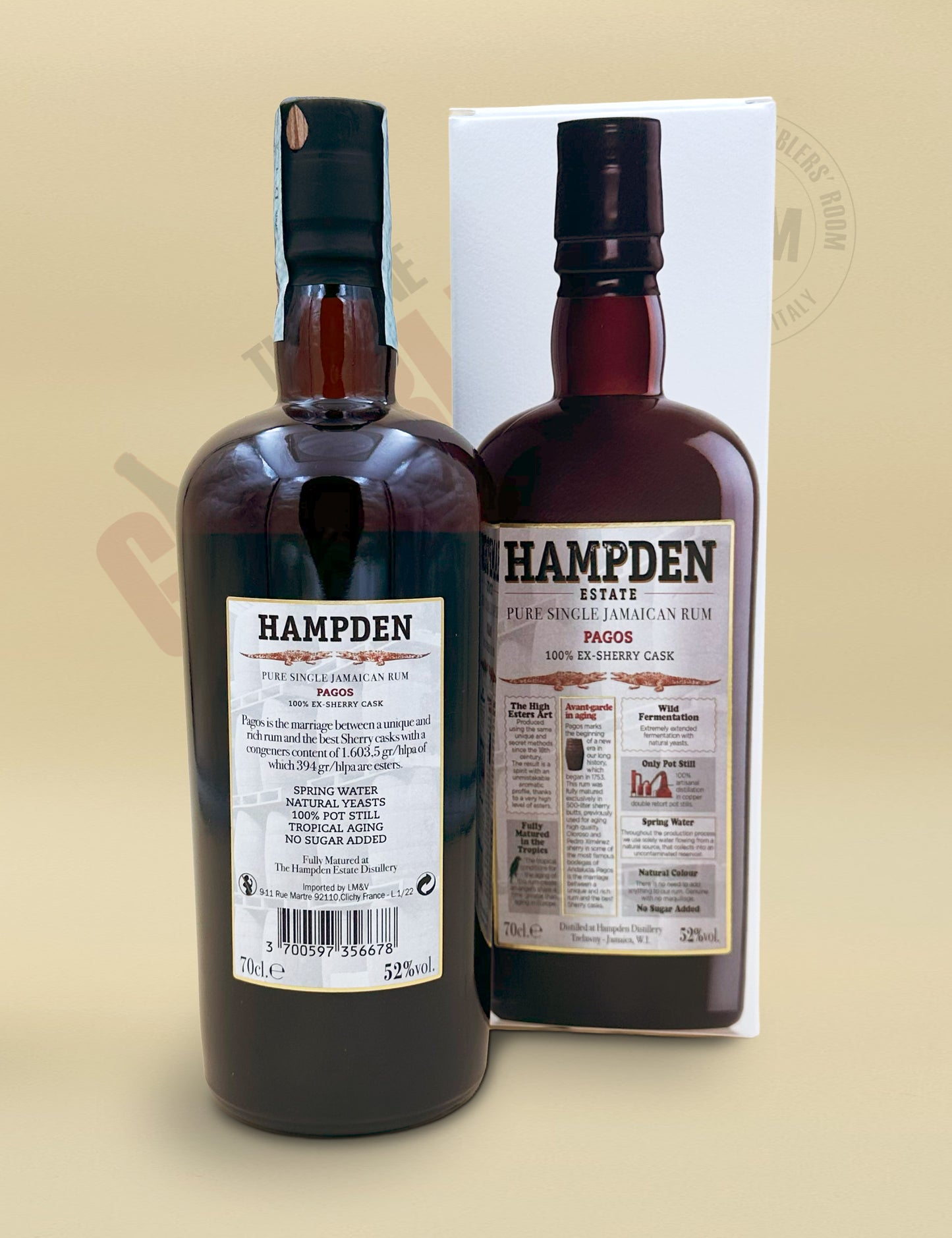 Hampden Estate - Pure Single Jamaican Rum “Pagos” 100% Ex-Sherry Cask