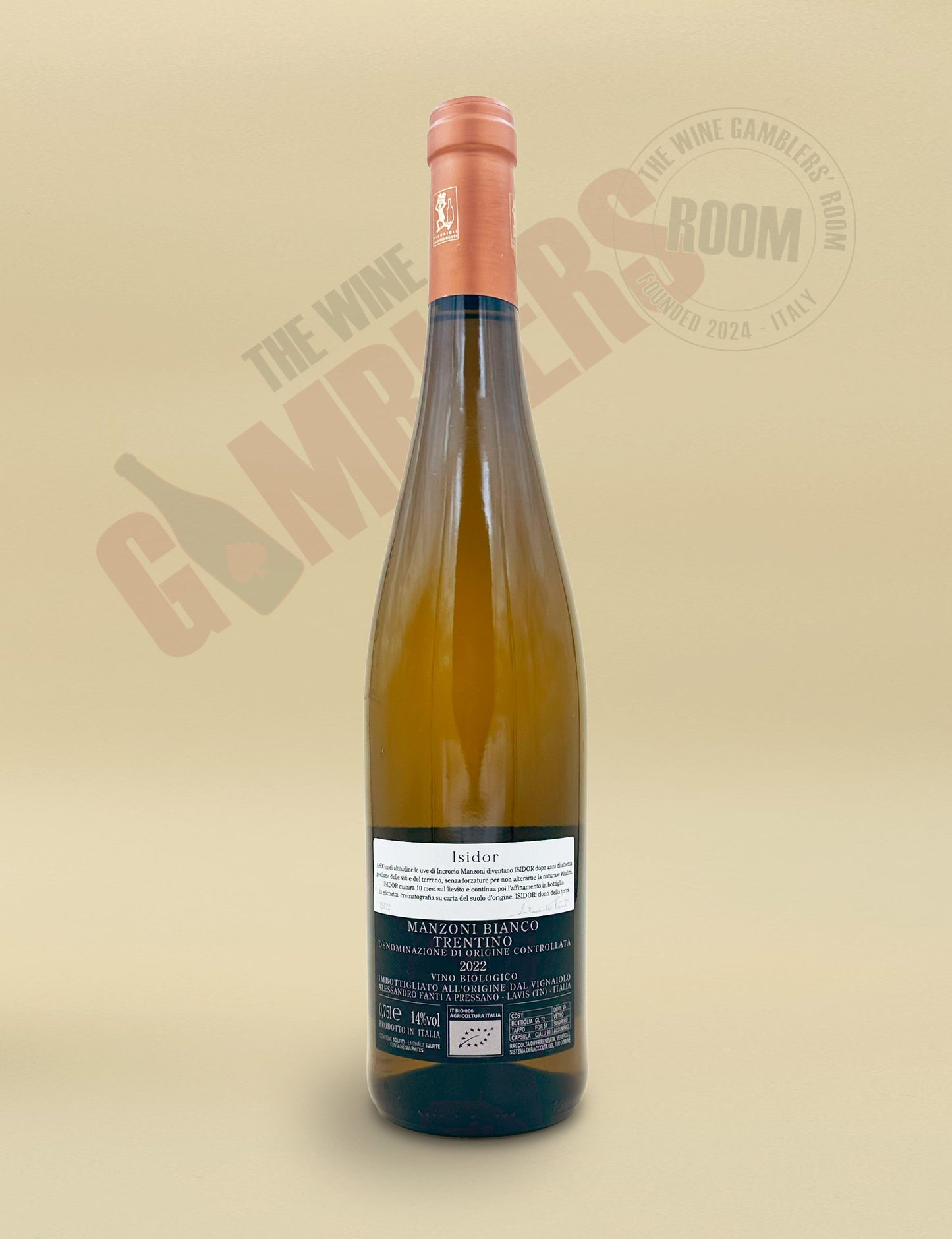 Fanti – Isidor - DOC Trentino Manzoni Bianco Biologico