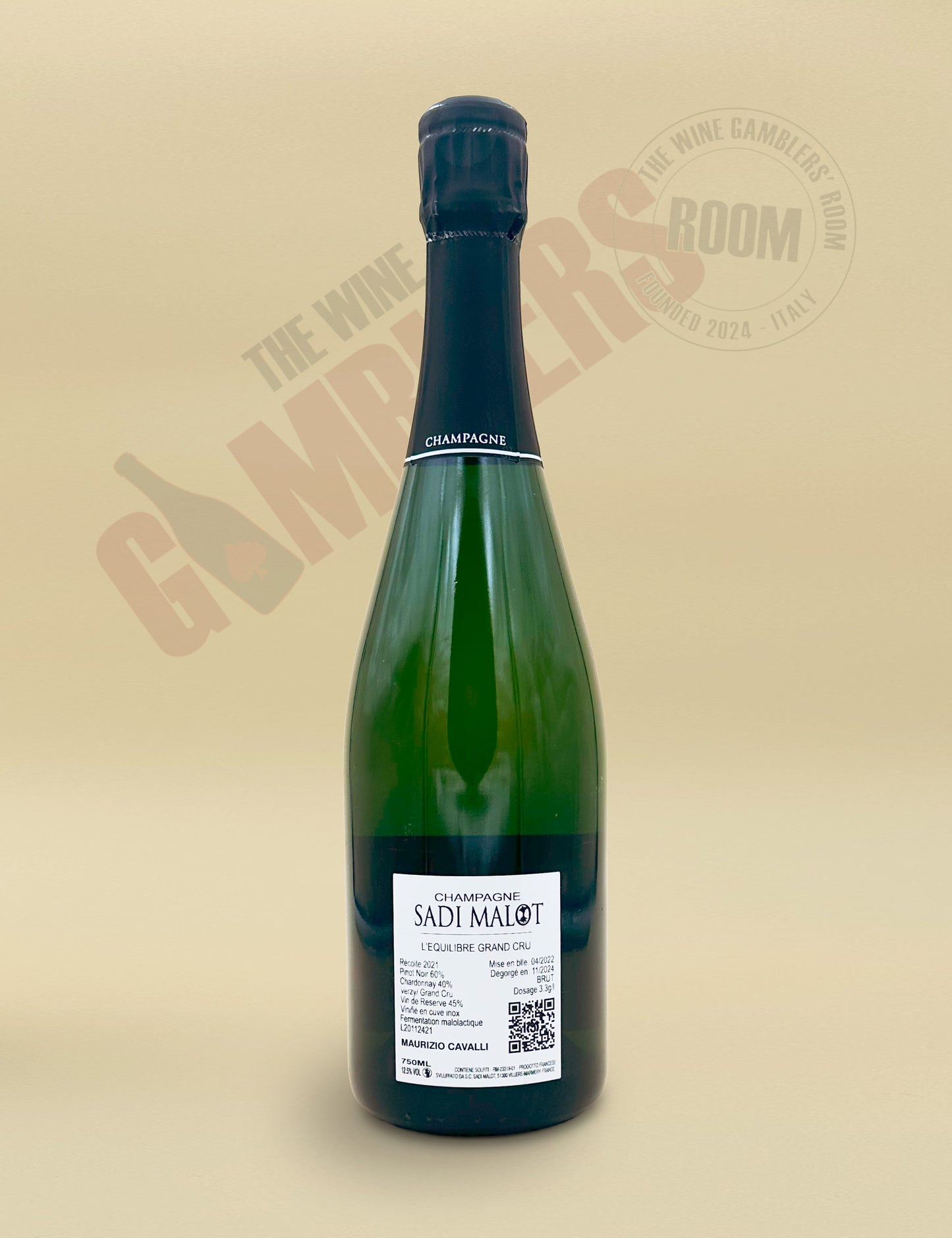 Champagne Sadi Malot – L’Equilibre Brut