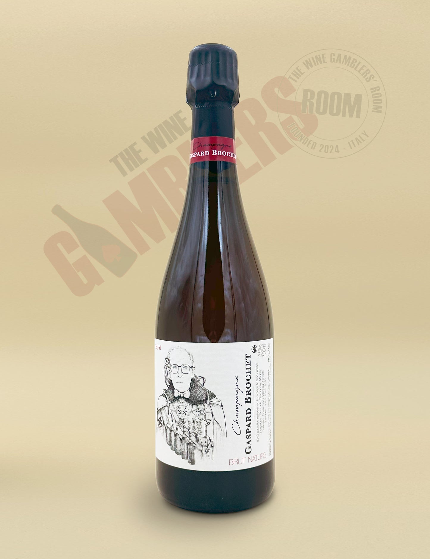 Champagne Gaspard Brochet - 333.D Brut Nature