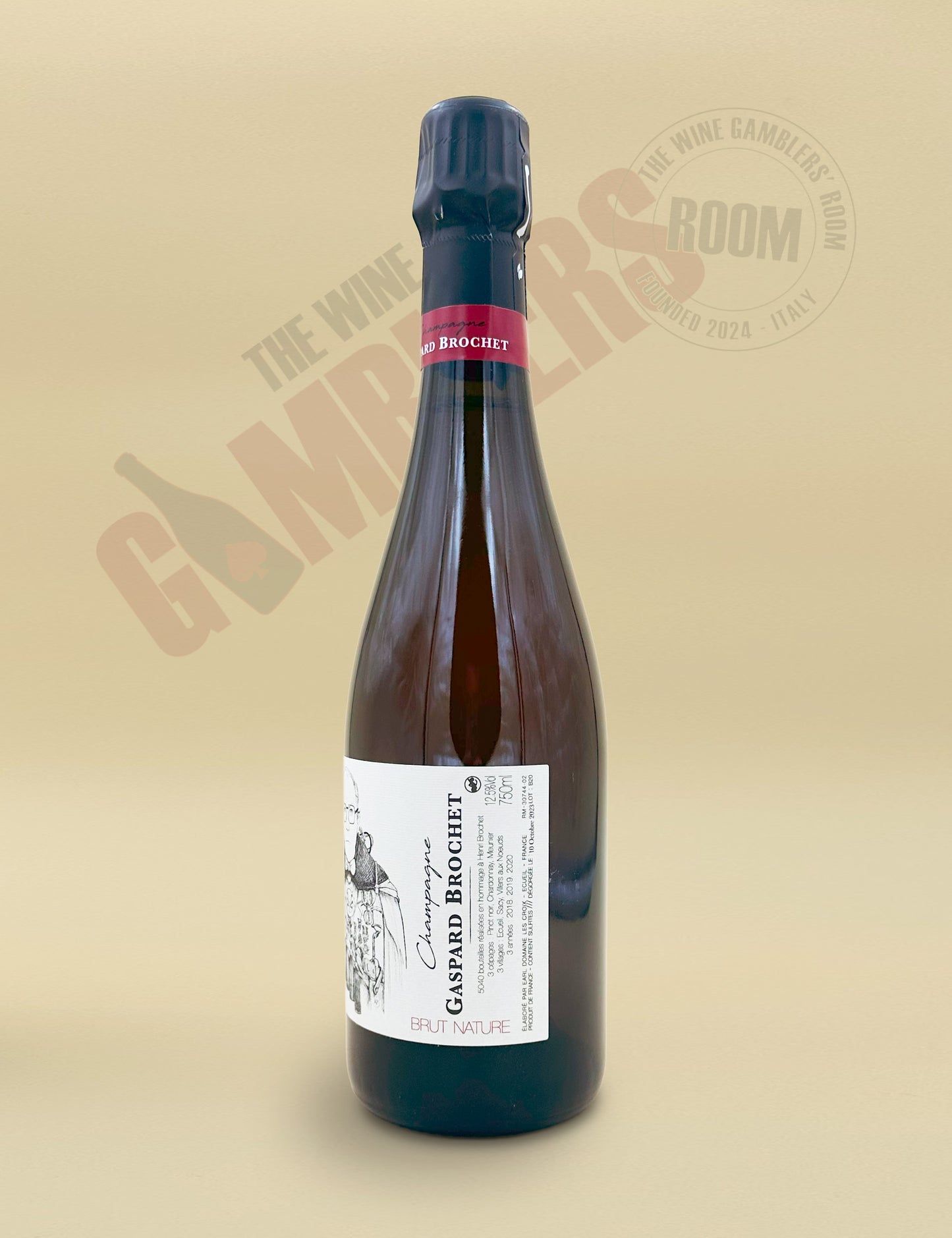 Champagne Gaspard Brochet - 333.D Brut Nature