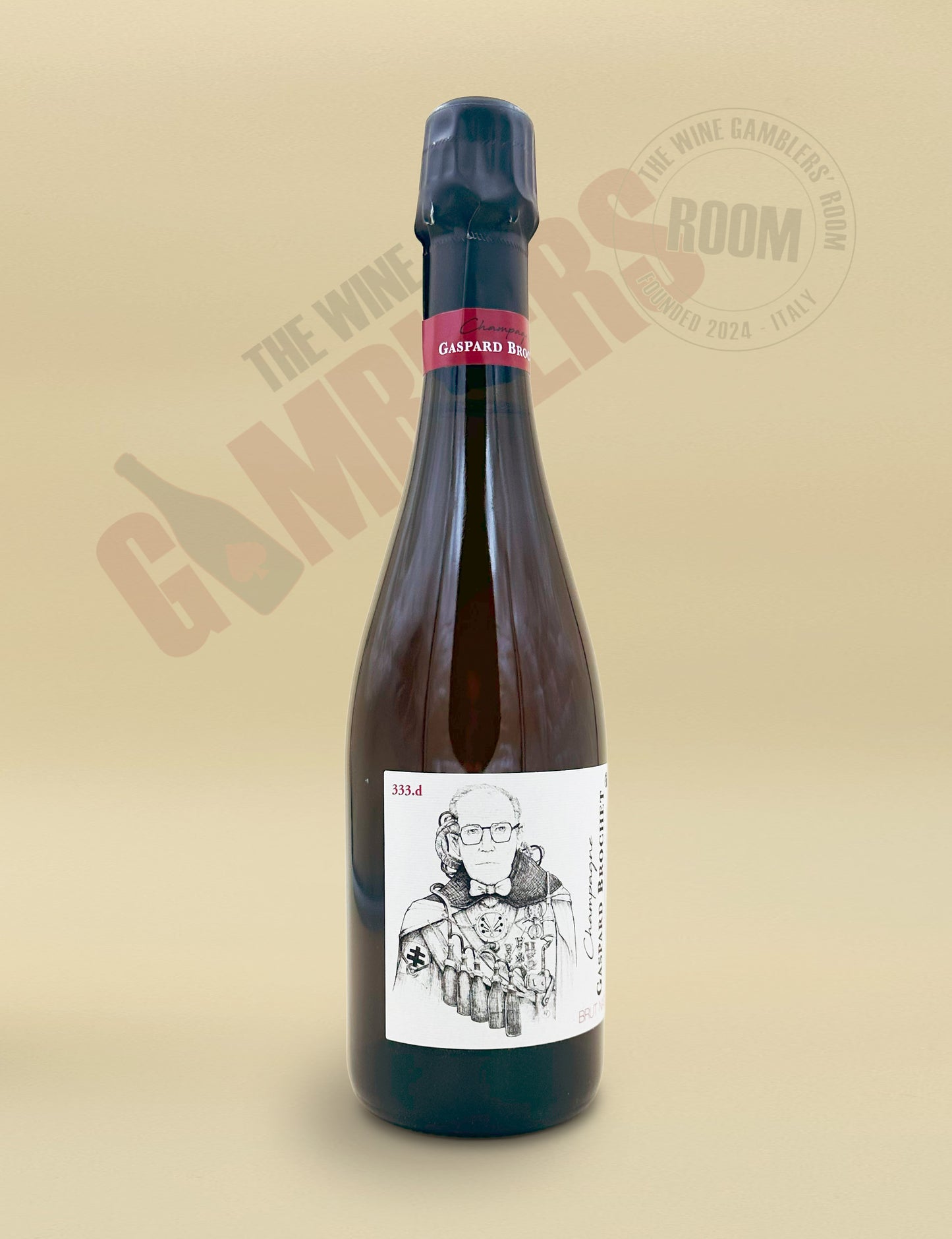 Champagne Gaspard Brochet - 333.D Brut Nature