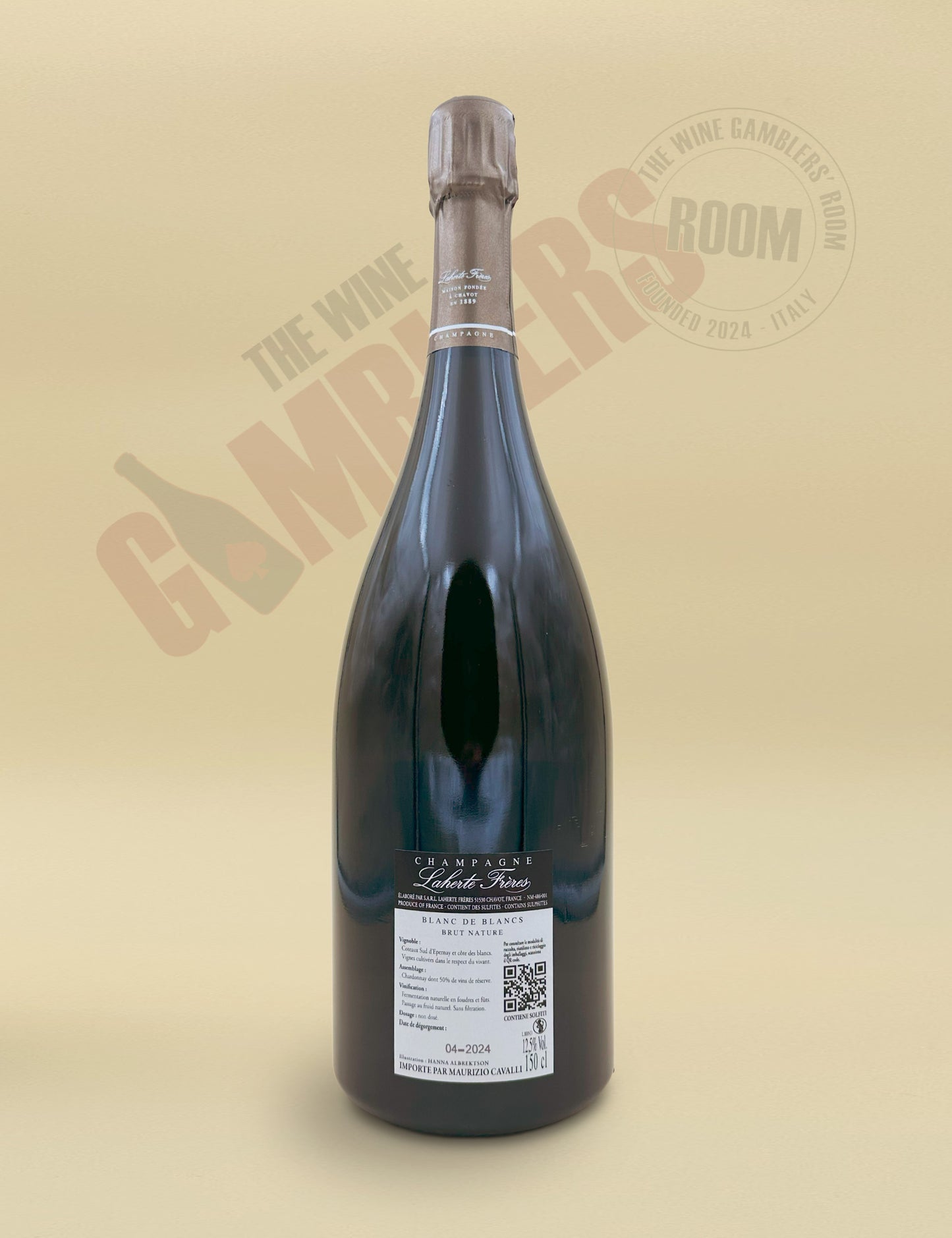 Champagne Laherte Frères - Blanc de Blancs Brut Nature