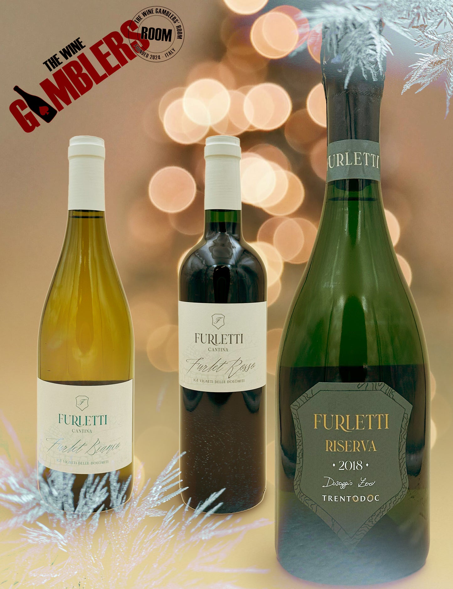 Furletti - Box Bianco/Rosso e "Dosaggio Zero" Trento Doc