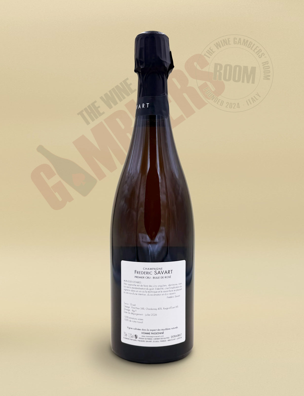 Champagne Frederic Savart - Bulle de Rosé Vieilles Vignes Extra Brut