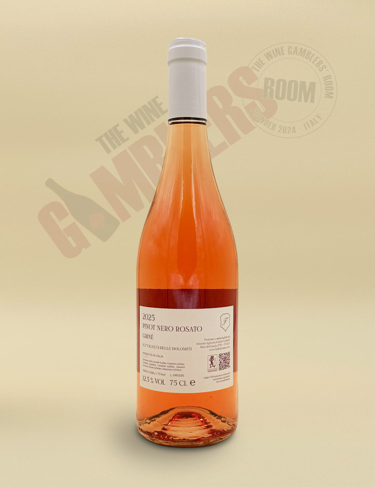Furletti – Griné – Pinot Nero Rosato IGT Vigneti delle Dolomiti 2025