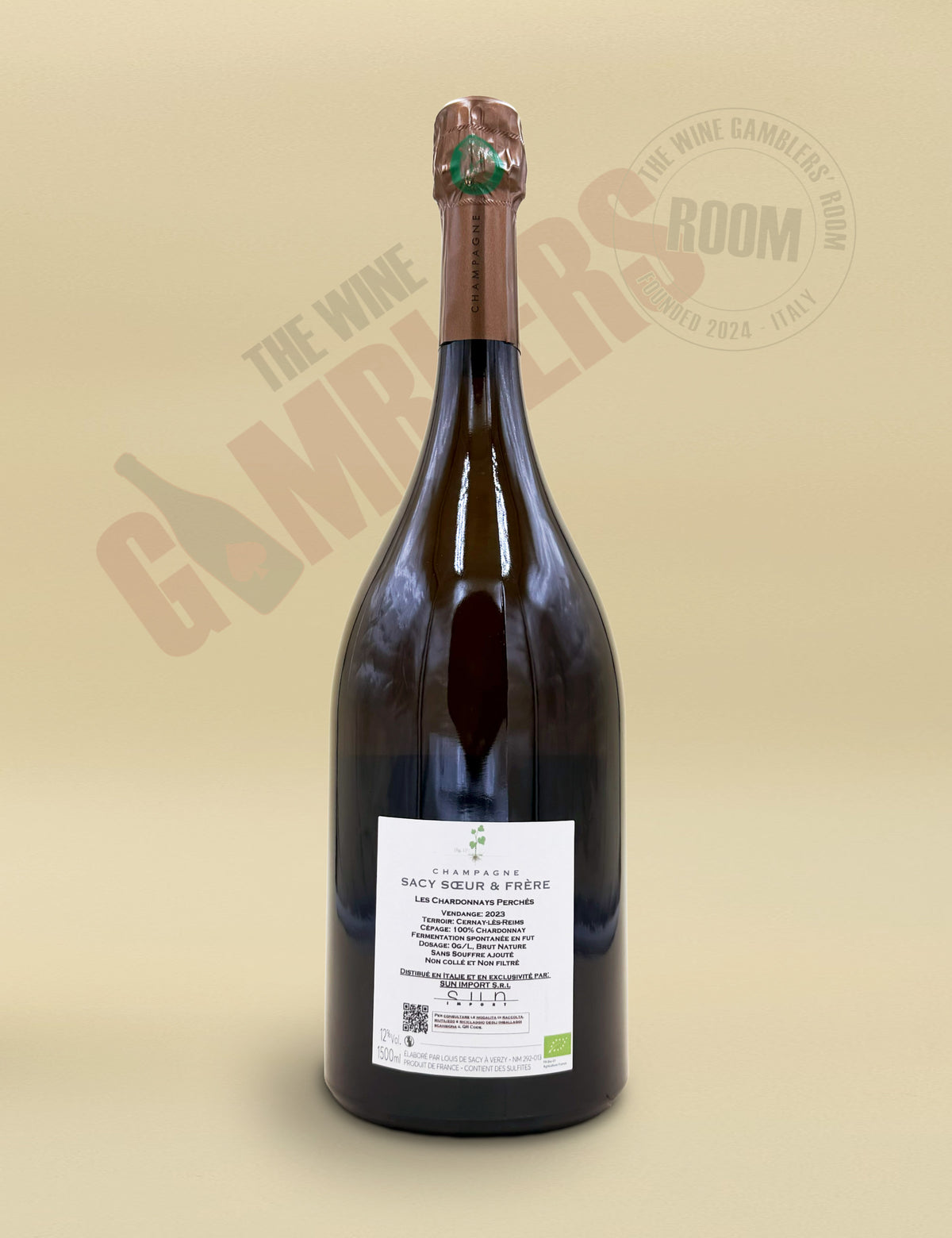 Champagne Sacy Soeur et Frère - Les Chardonnays Perches Blanc de Blancs 2023 Magnum