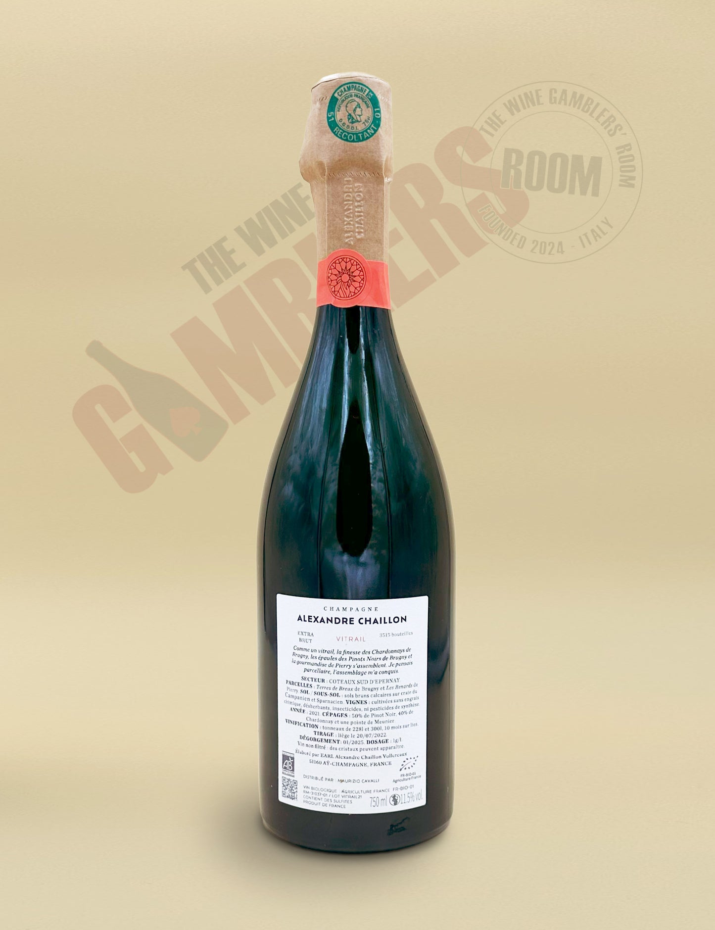 Champagne Alexandre Chaillon – Extra Brut Vitrail