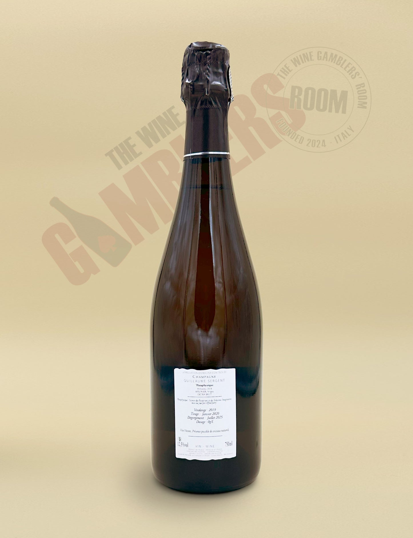 Champagne Guillaume Sergent - Pataphysique Millésime Extra Brut