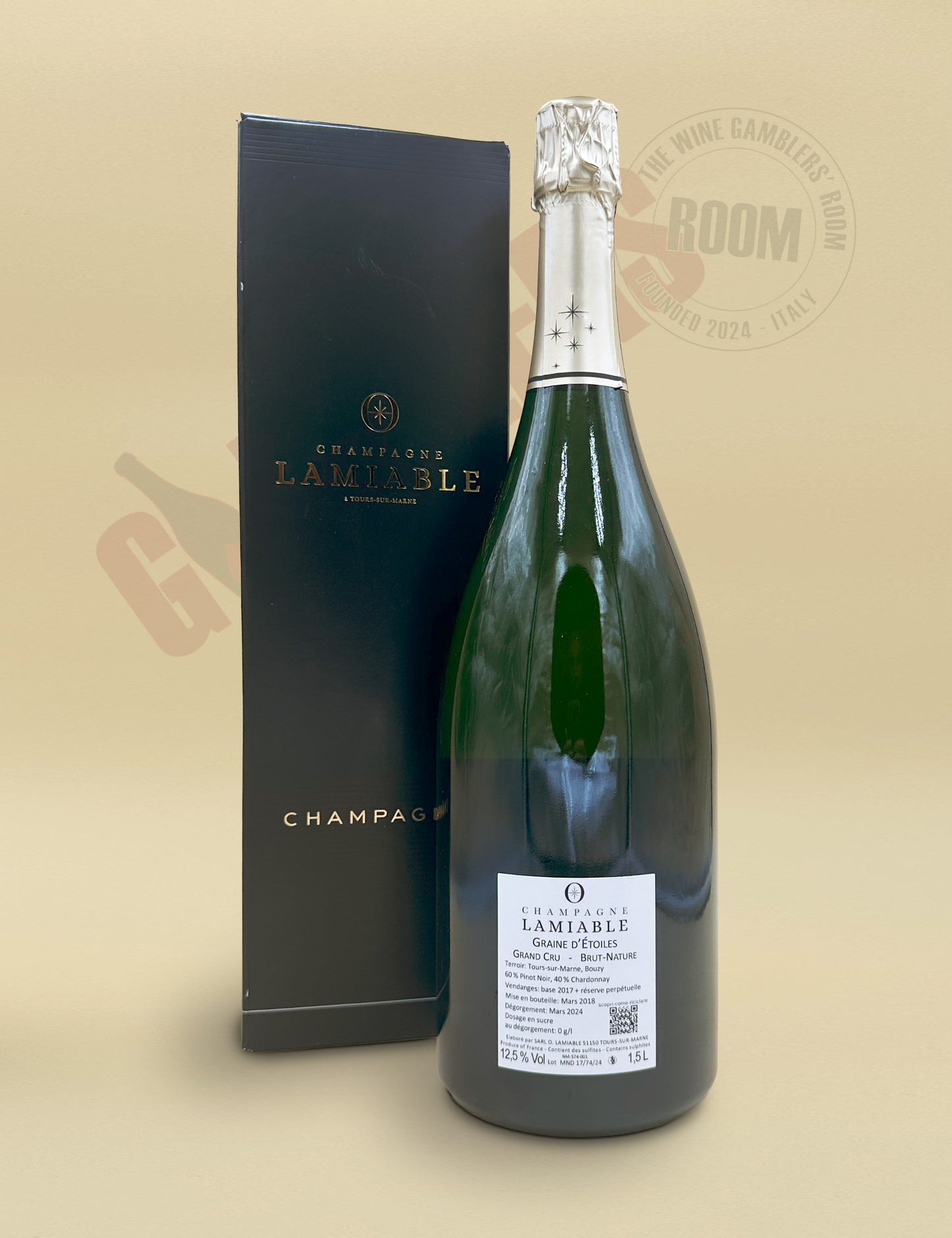 Champagne Lapie - Lamiable - Graine d'Etoile Nature Grand Cru