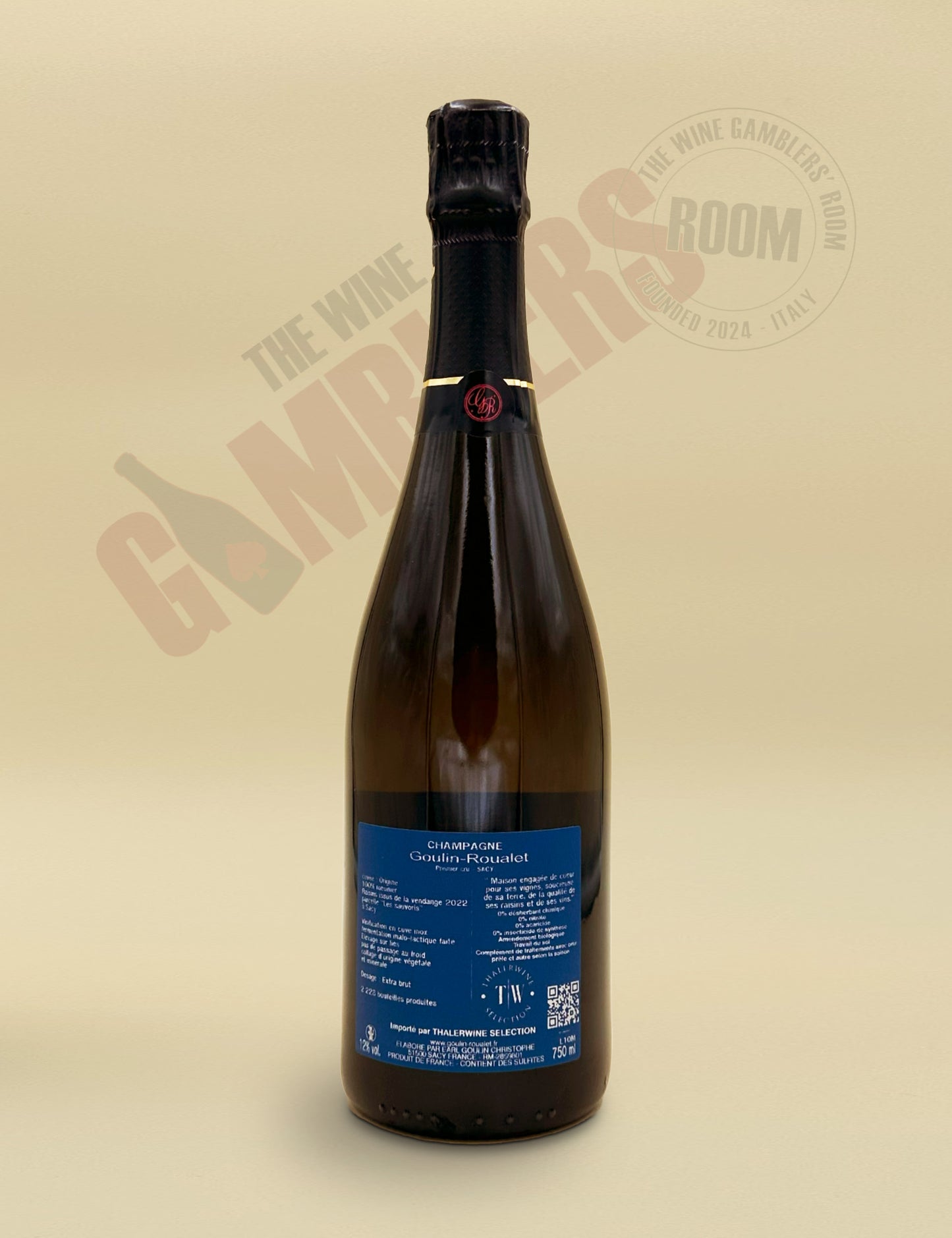 Champagne Goulin-Roualet - Origine Le Mont Benoit Brut Nature Premier Cru