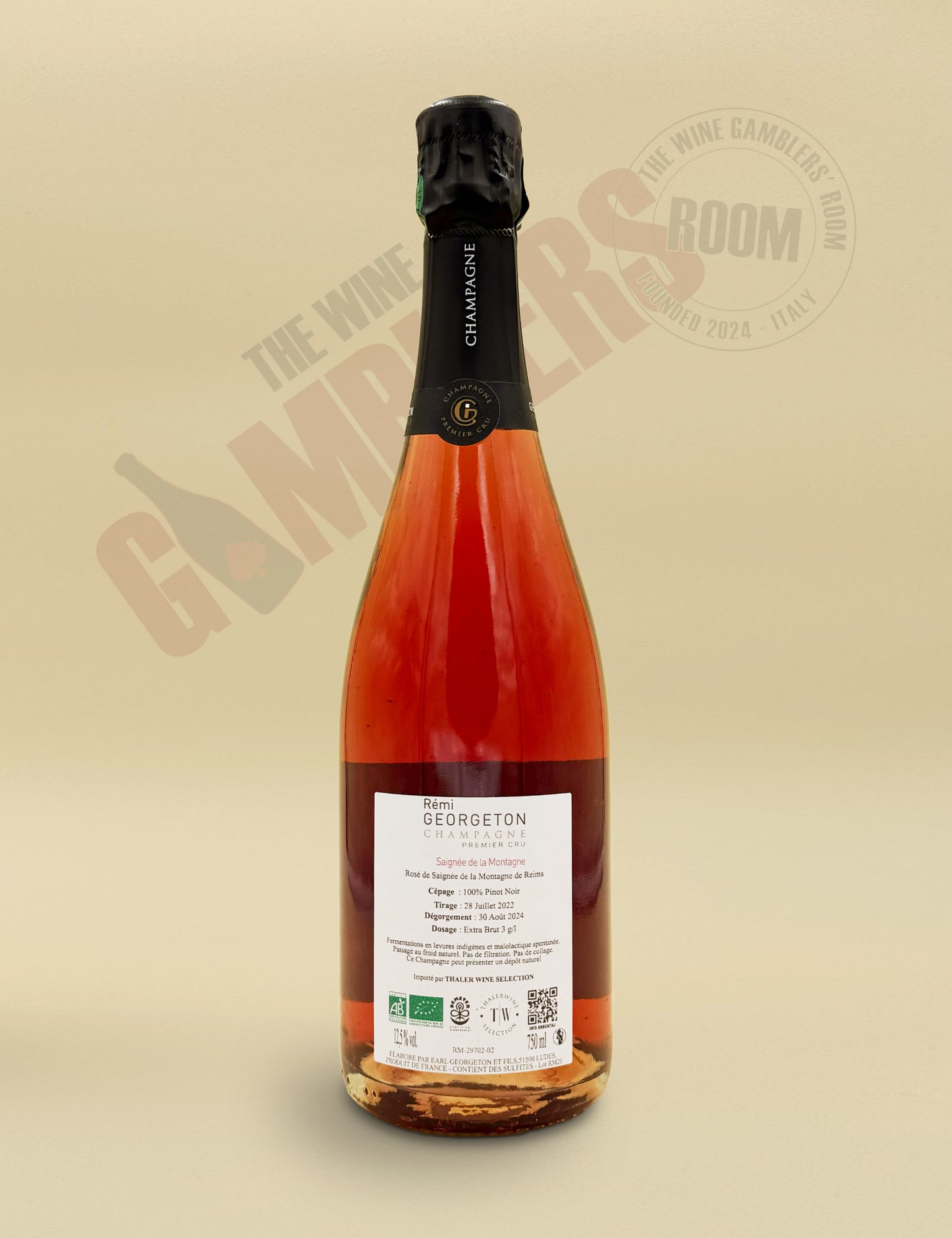 Champagne Remi Georgeton - Rosé Saignée de la Montagne Extra Brut