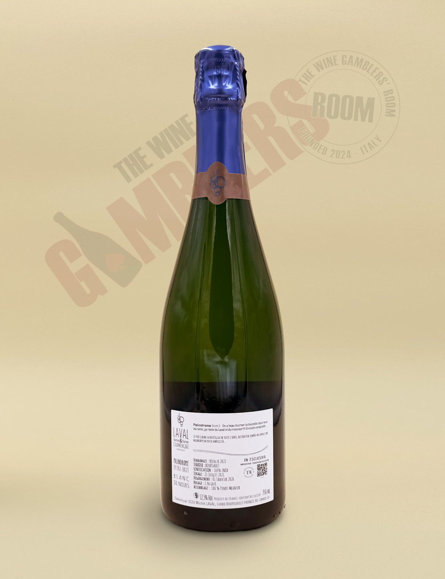 Champagne Laval Aurore & Florian – Palindrome Extra Brut