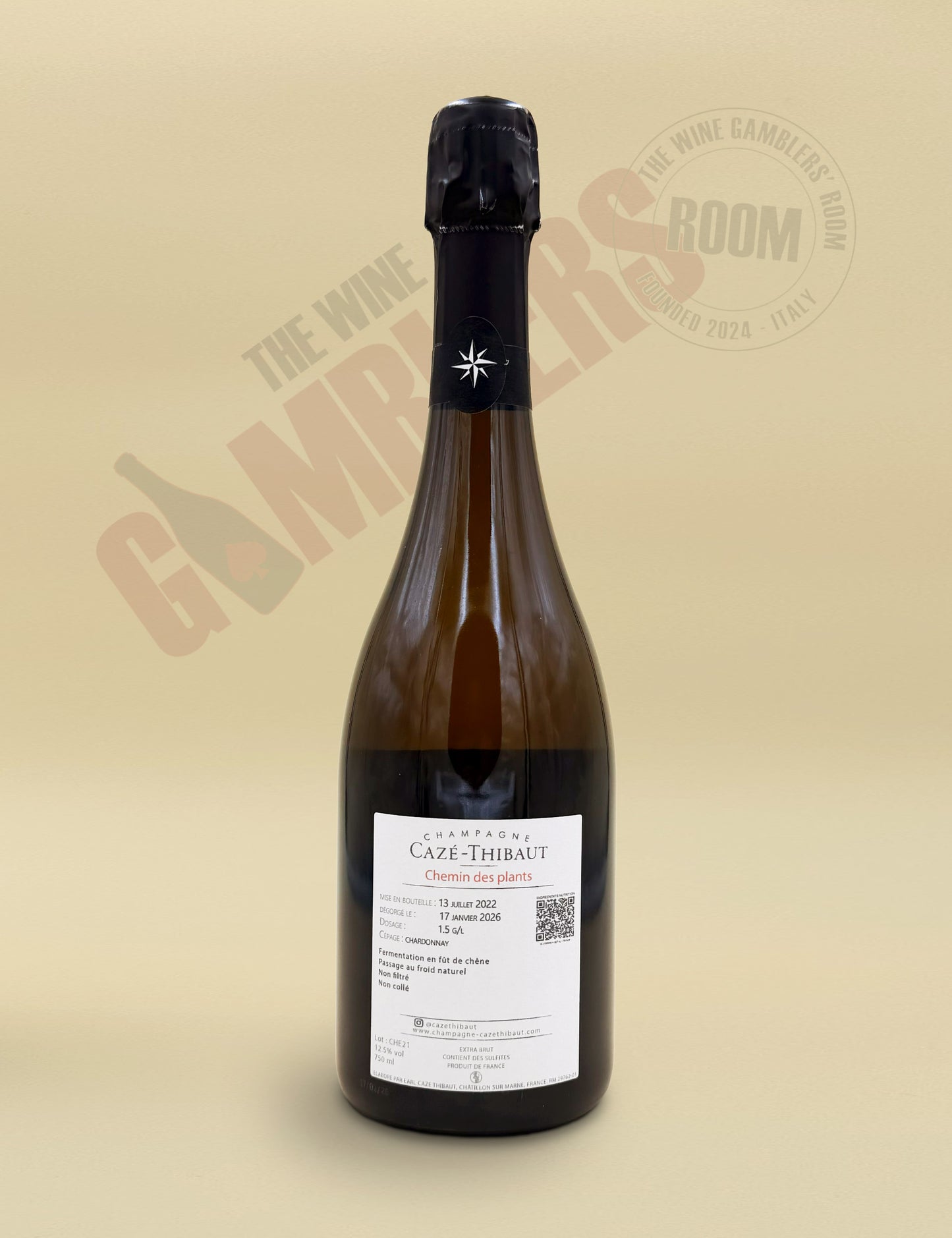 Champagne Cazé-Thibaut - Les Chemin des Plants Extra Brut 2021