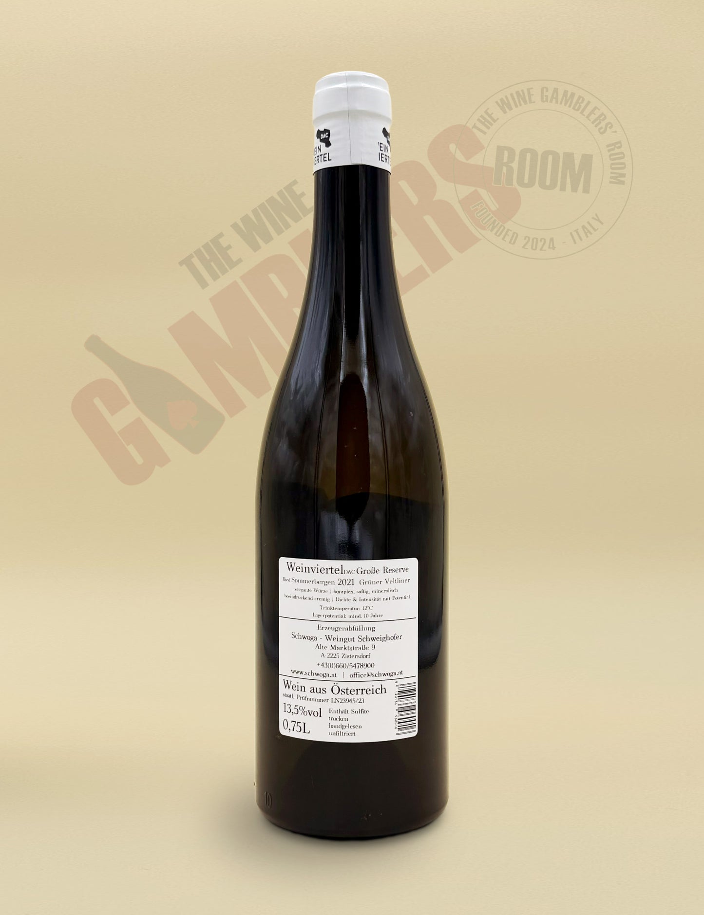 Weingut Schwoga - Grüner Veltliner Ried Sommerbergen Große Reserve 2021