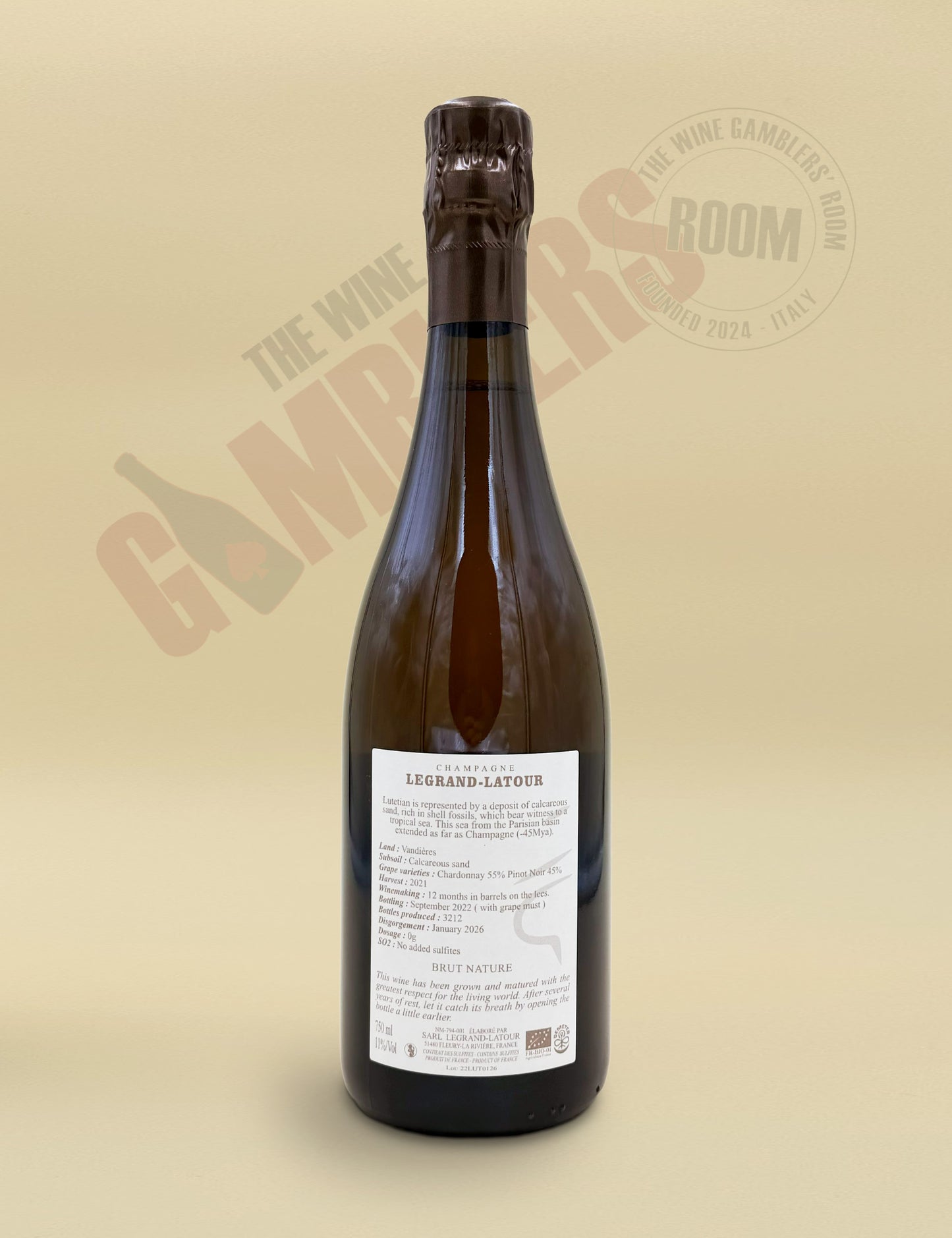 Champagne Legrand-Latour – Lutétien Nature