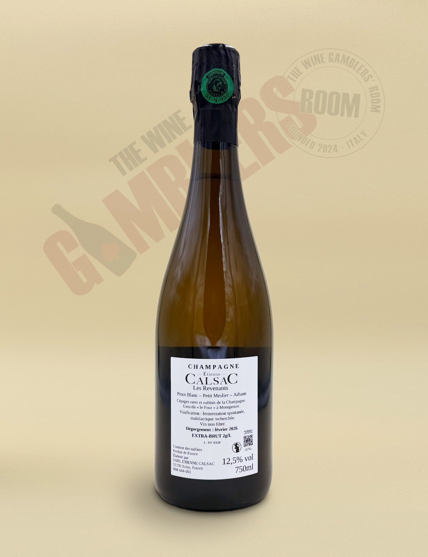 Champagne Etienne Calsac - Les Revenants Extra Brut