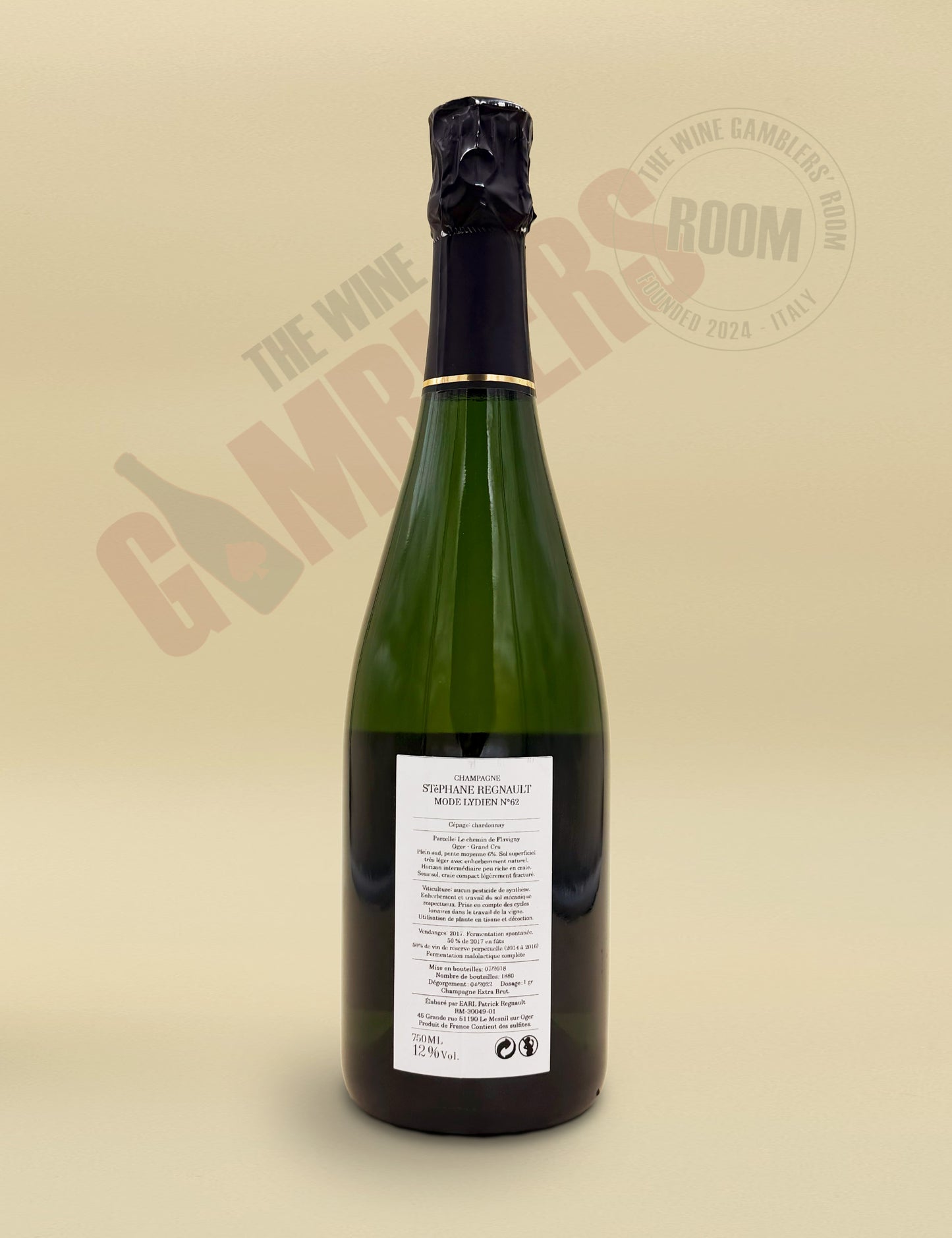 Champagne Stéphane Regnault – Lydien N'62 Extra Brut Grand Cru