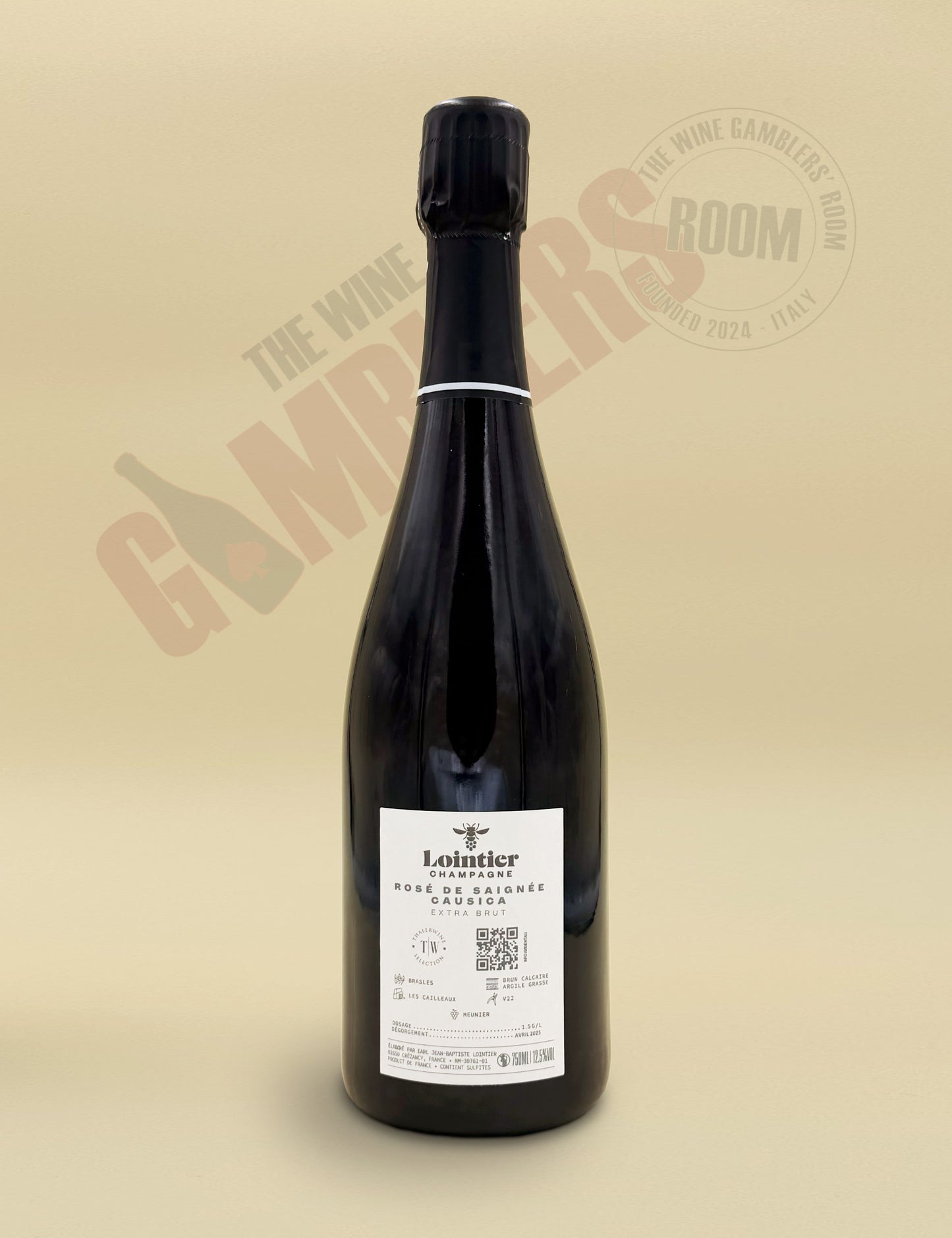 Champagne Lointier – Causica Rose de Saignée Extra Brut