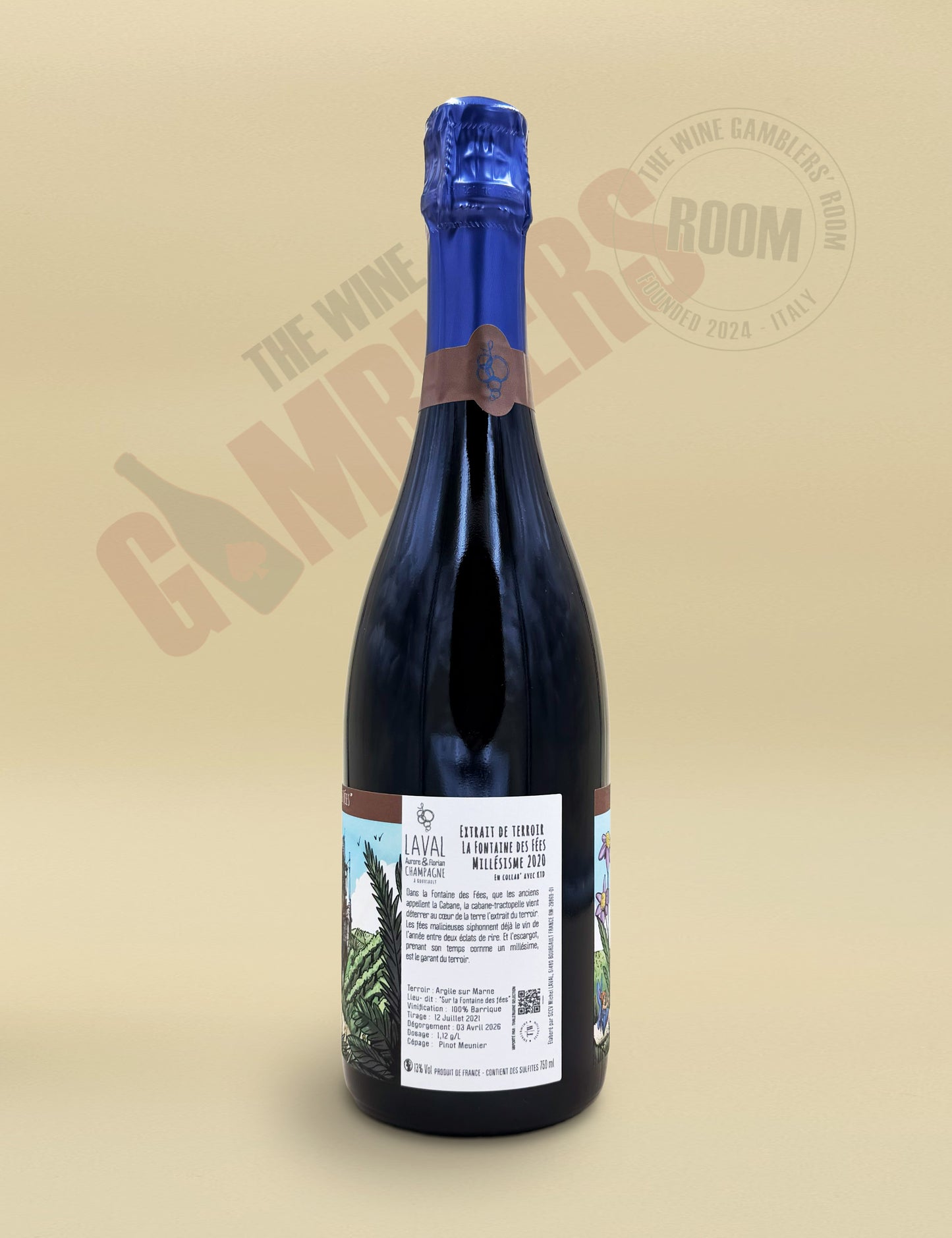 Champagne Laval Aurore & Florian – La Fontaine Des Fées Extra Brut 2020