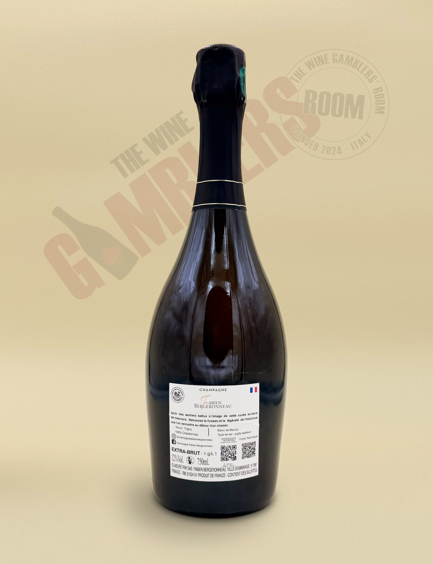 Champagne Fabien Bergeronneau - Les Vignes de Trigny Blanc de Blancs Extra Brut