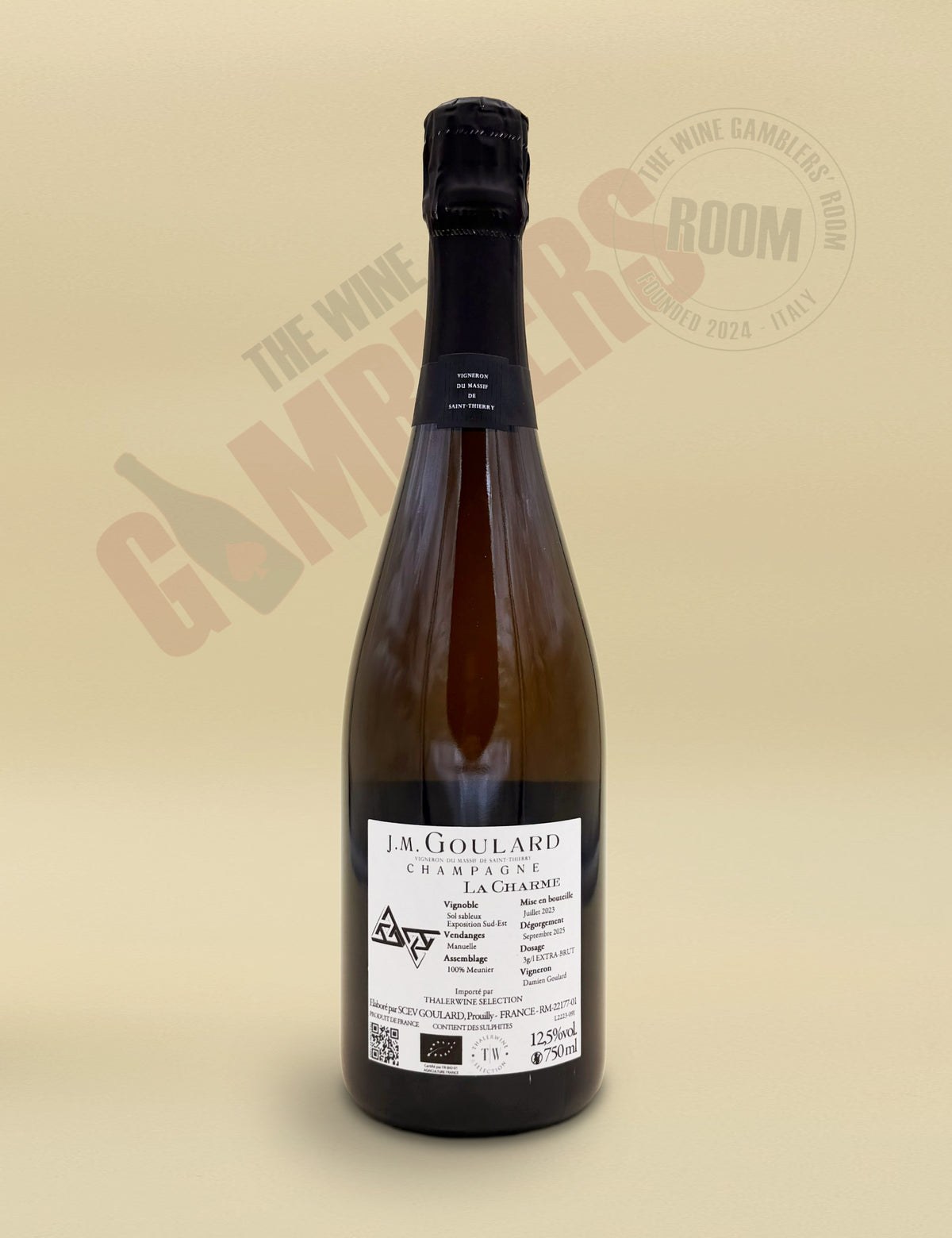 Champagne J.M. Goulard - La Charme Extra Brut