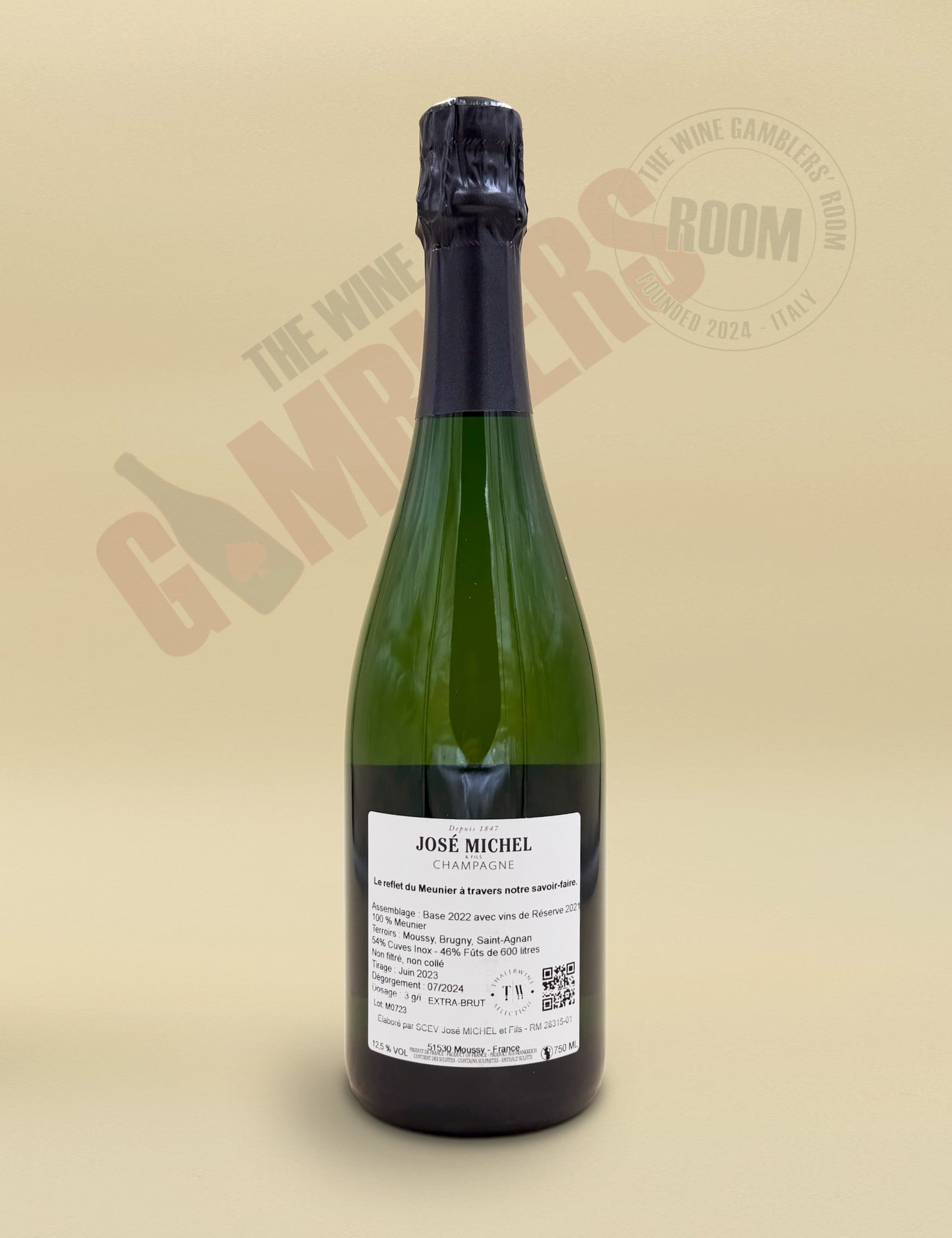 Champagne Josè Michel et fils - Chapitre Meunier Extra Brut
