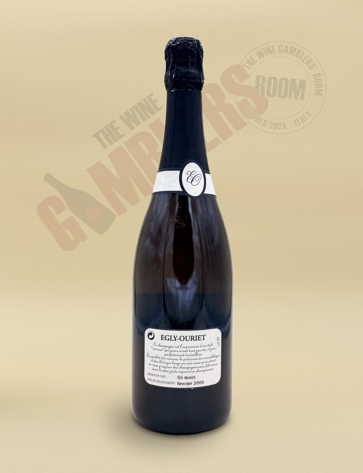 Champagne Egly Ouriet - Les Crayeres Blanc de Noirs Grand Cru Sboccatura 2005