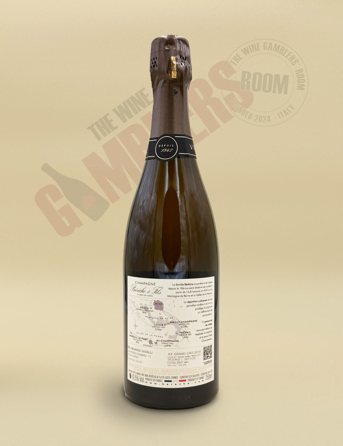 Champagne Béreche et fils - Ay Grand Cru Extra Brut 2018