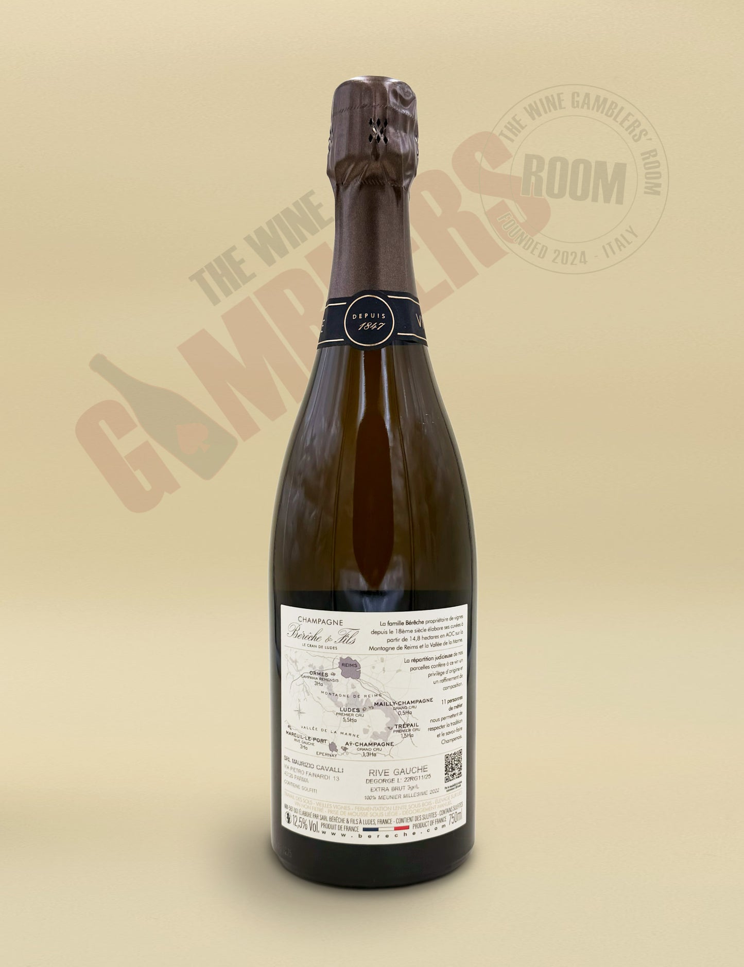 Champagne Béreche et fils - Rive Gauche Extra Brut 2022