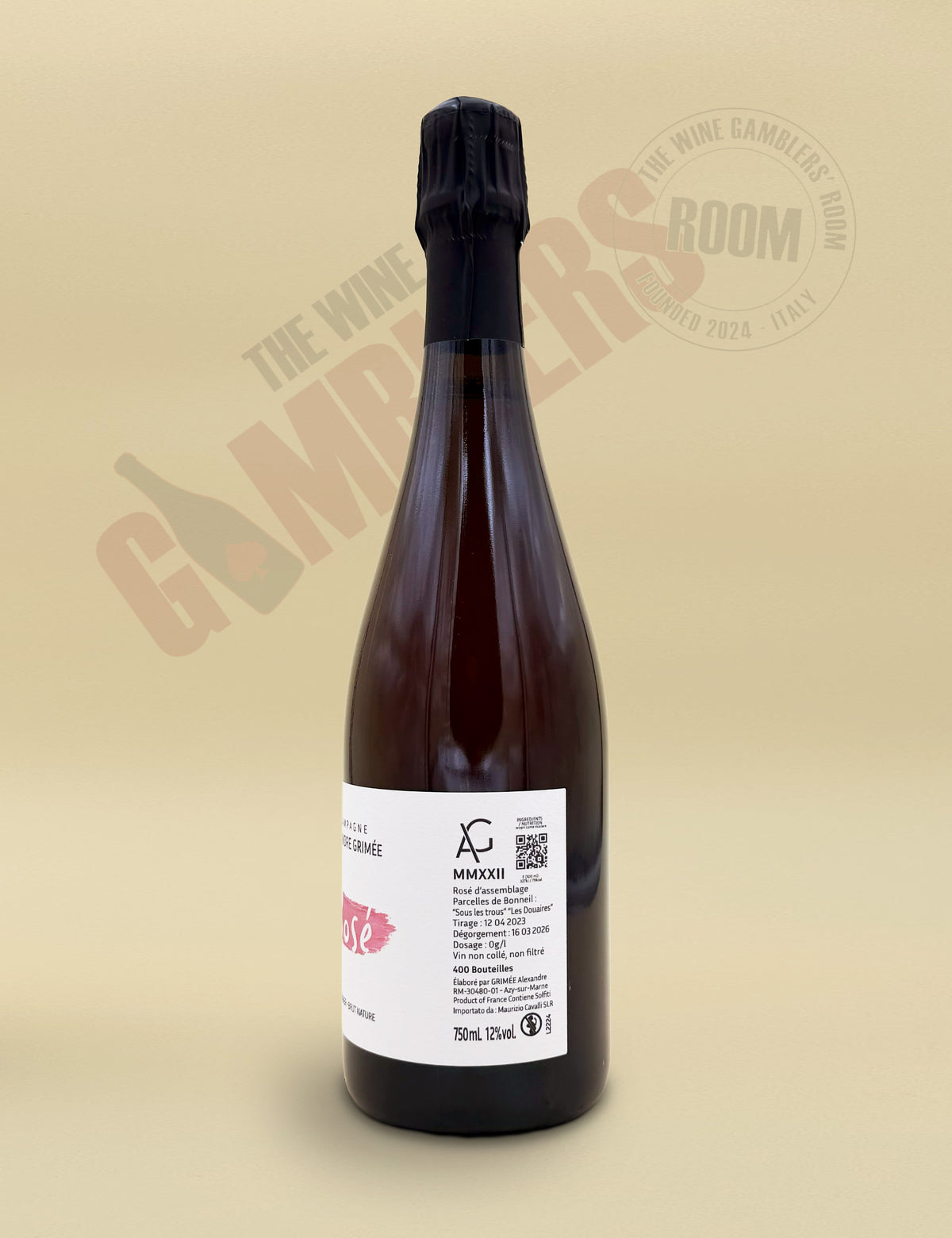 Champagne Alexandre Grimée - Sous Les trous Rosé d'assemblage