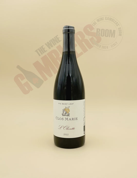 Clos Marie - L'Olivette