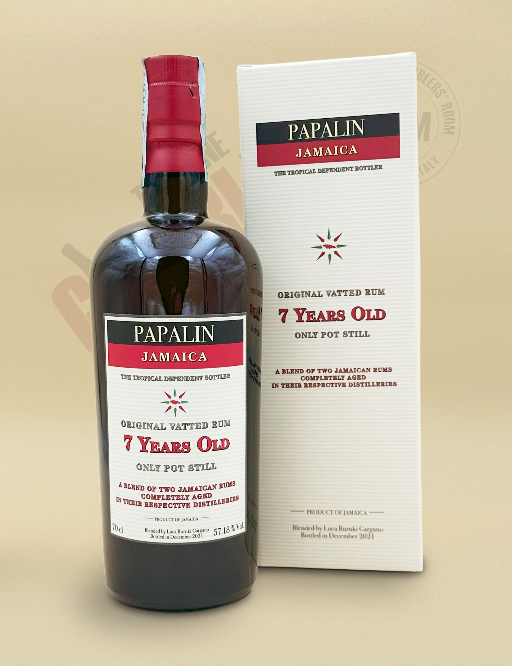 Papalin - Jamaica 7 YO 2021 Overproof – The Wine Gamblers' Room