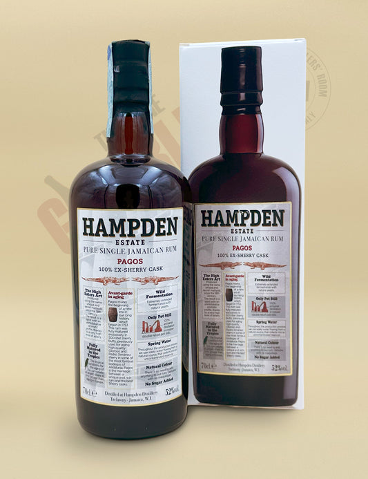Hampden Estate - Pure Single Jamaican Rum “Pagos” 100% Ex-Sherry Cask