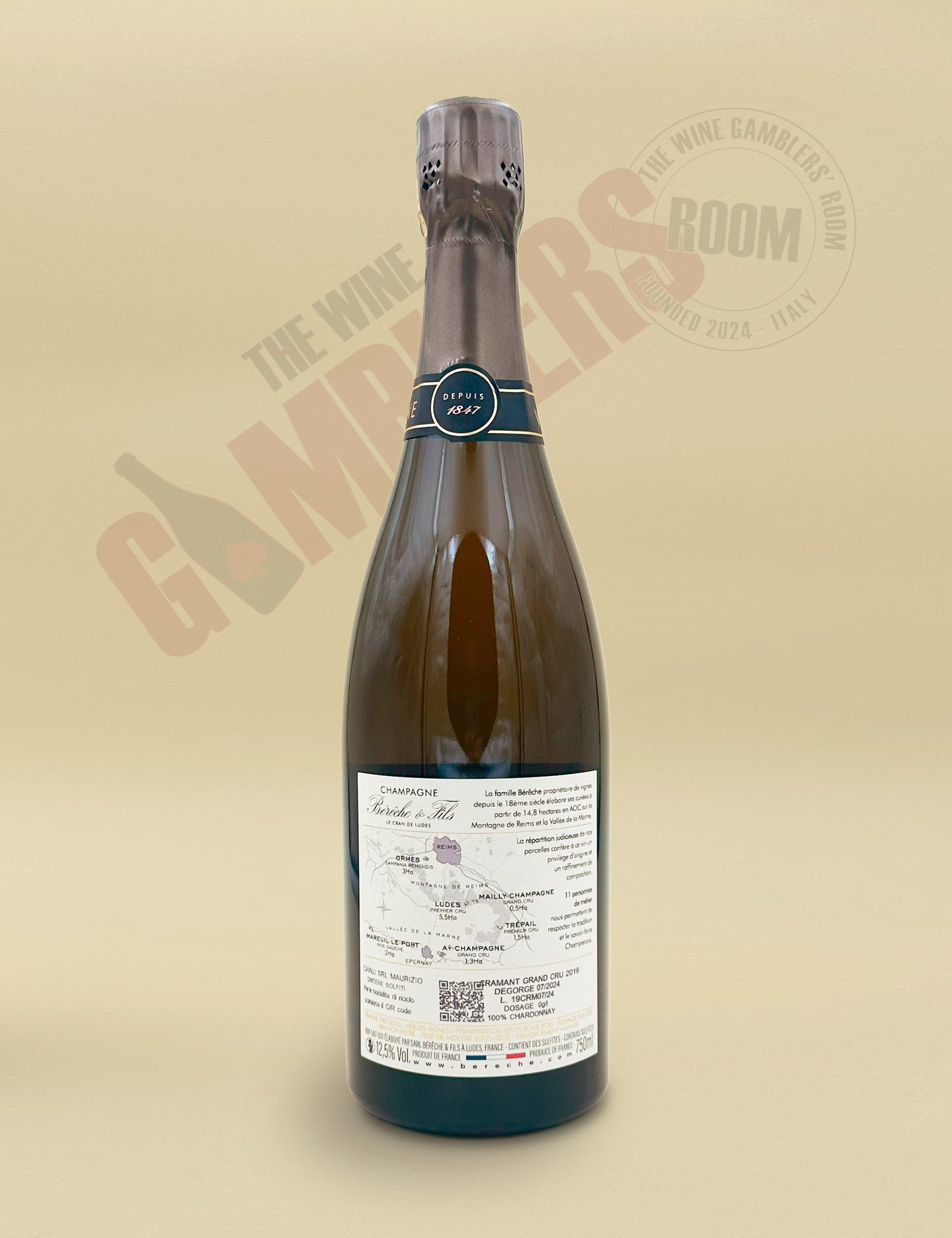 Champagne Béreche et fils - Cramant Grand Cru Extra Brut