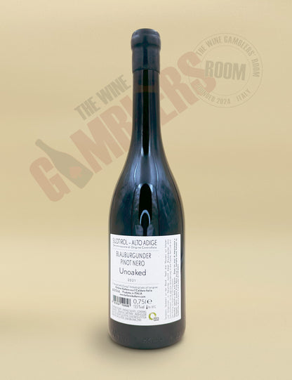 Project XXX - Alto Adige Pinot Nero DOC Unoaked